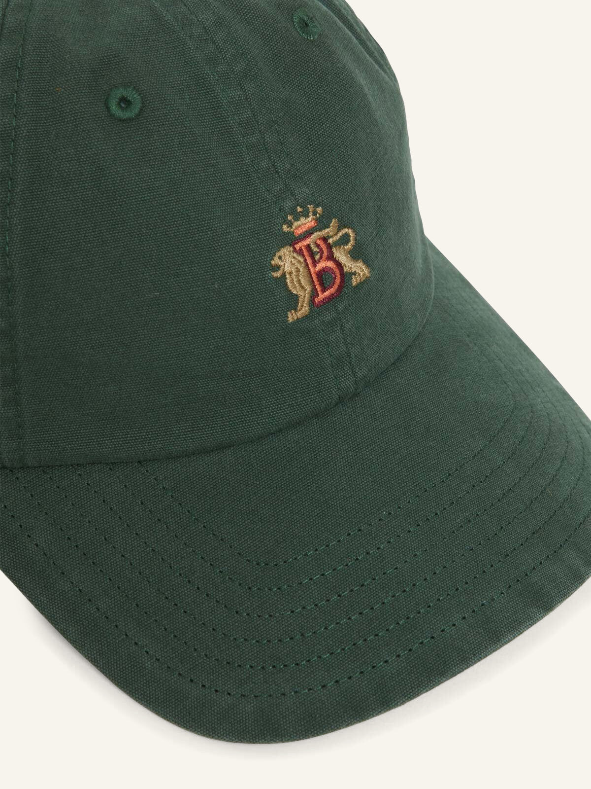 Cotton Baseball Cap British Racing Green