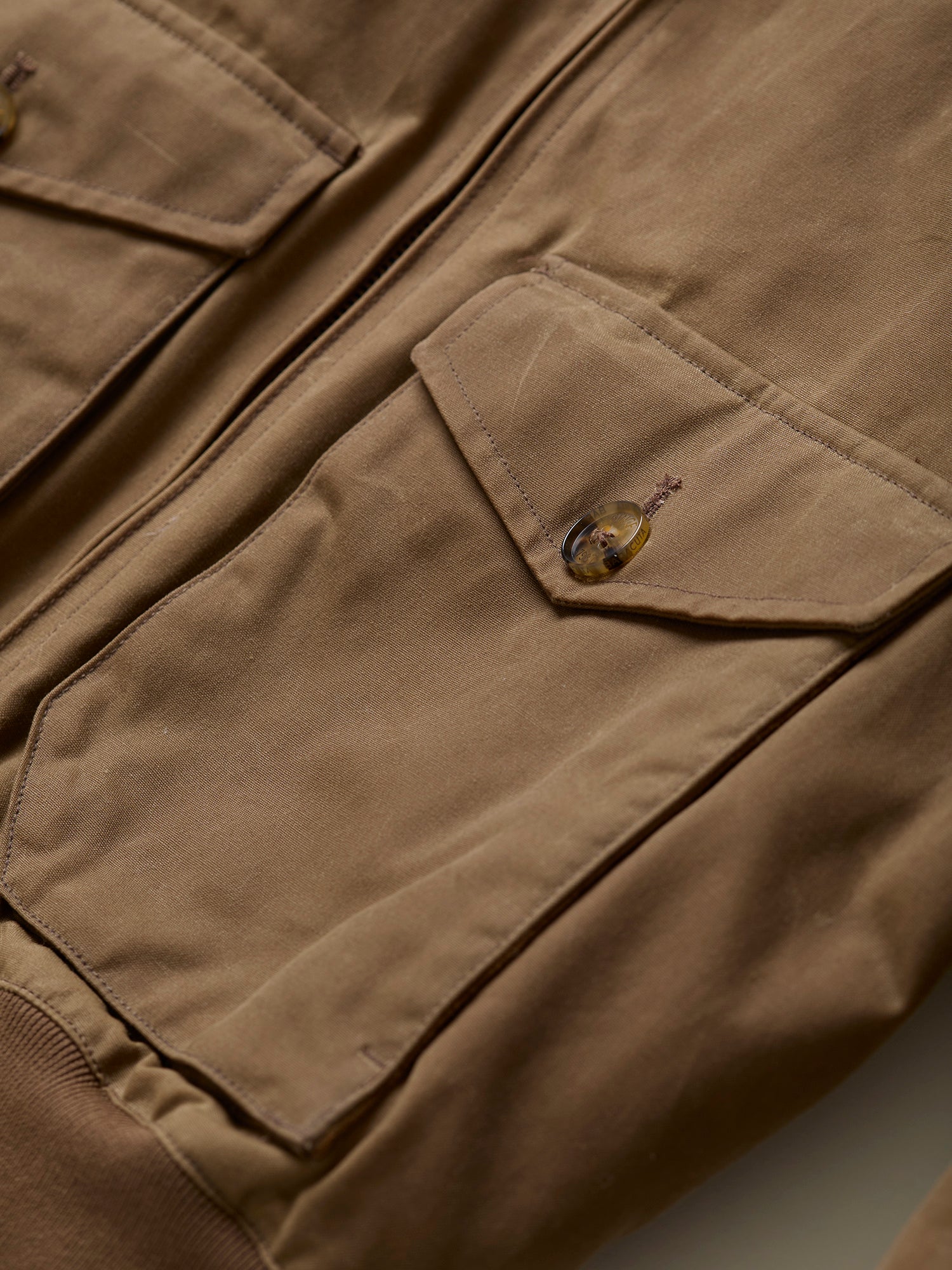 G9 Wax Pocket Jacket Tan