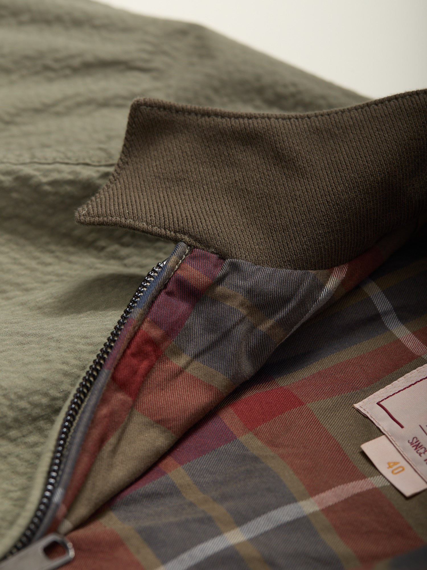 Seersucker G9 Jacket Green