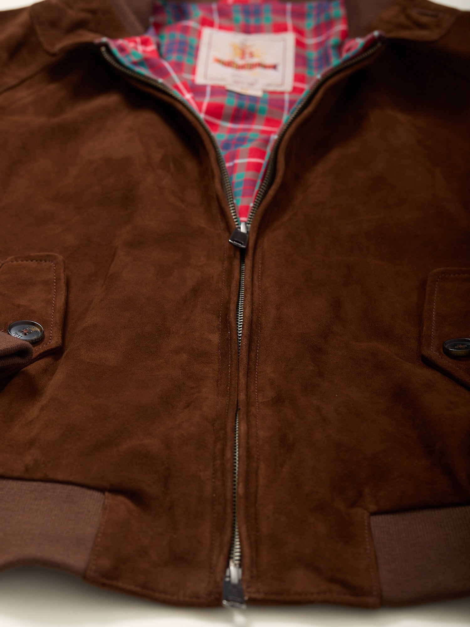 G9 Suede Jacket Chocolate
