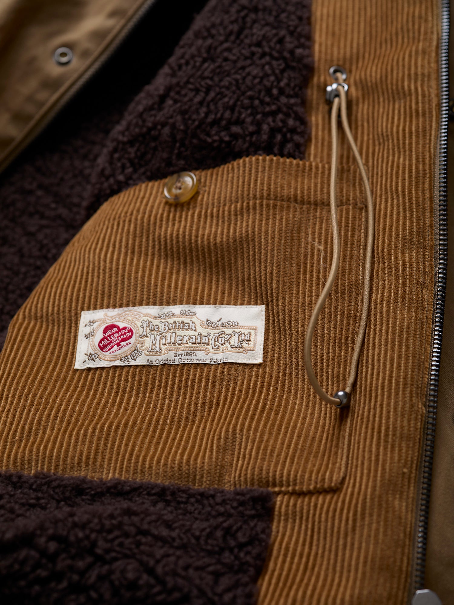 Waxed Shooting Field Parka Tan