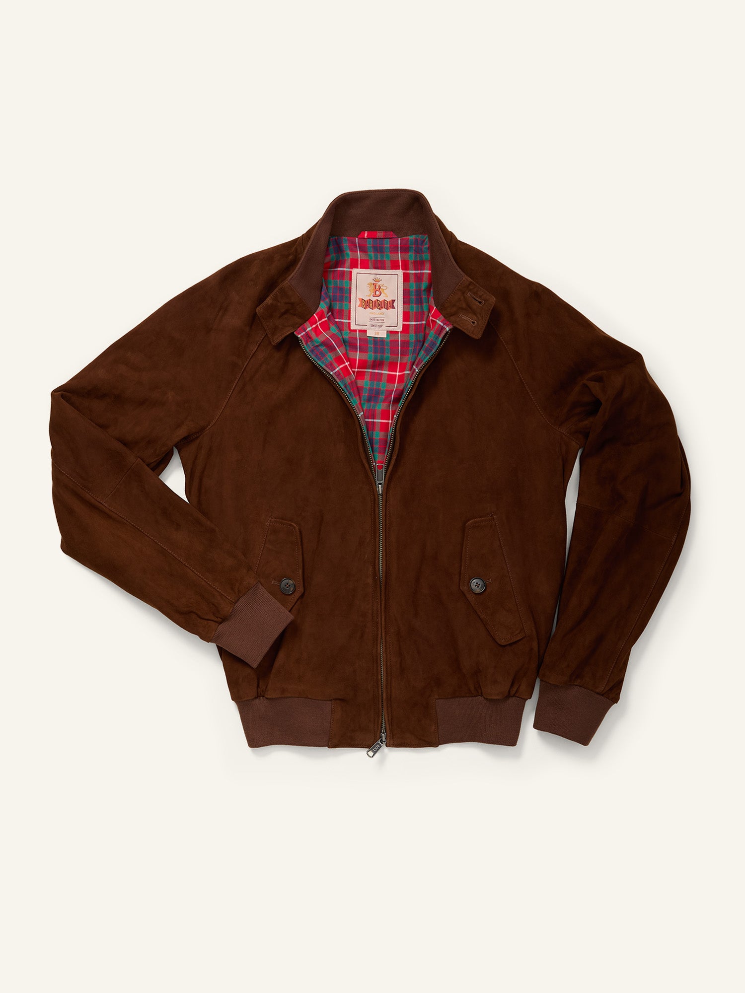 G9 Suede Jacket Chocolate