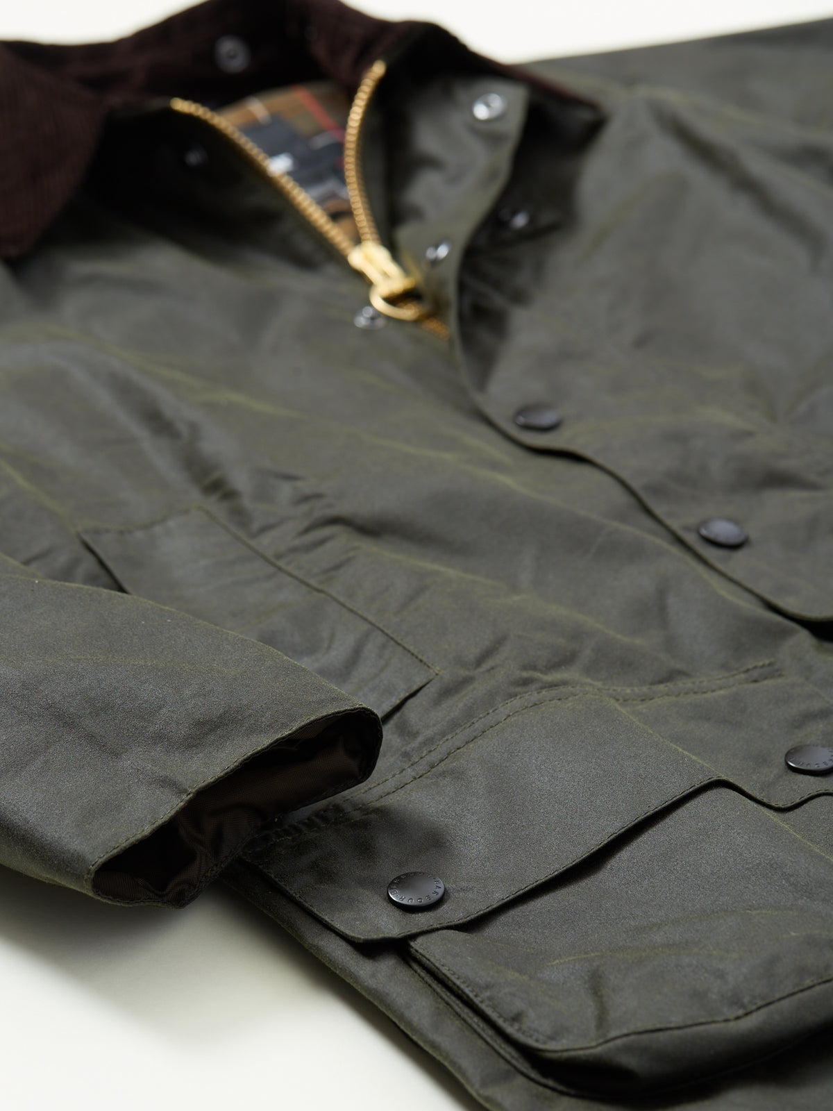 Beaufort Wax Jacket Archive Olive