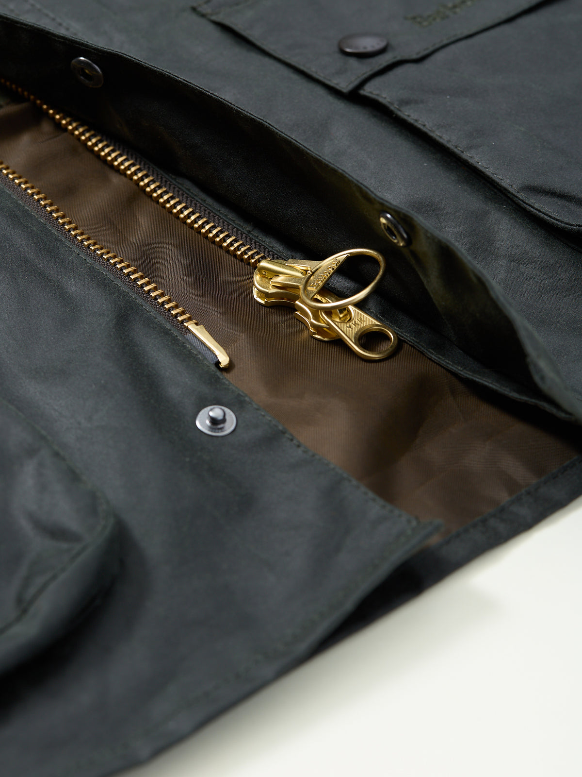OS Bedale Wax Jacket Sage