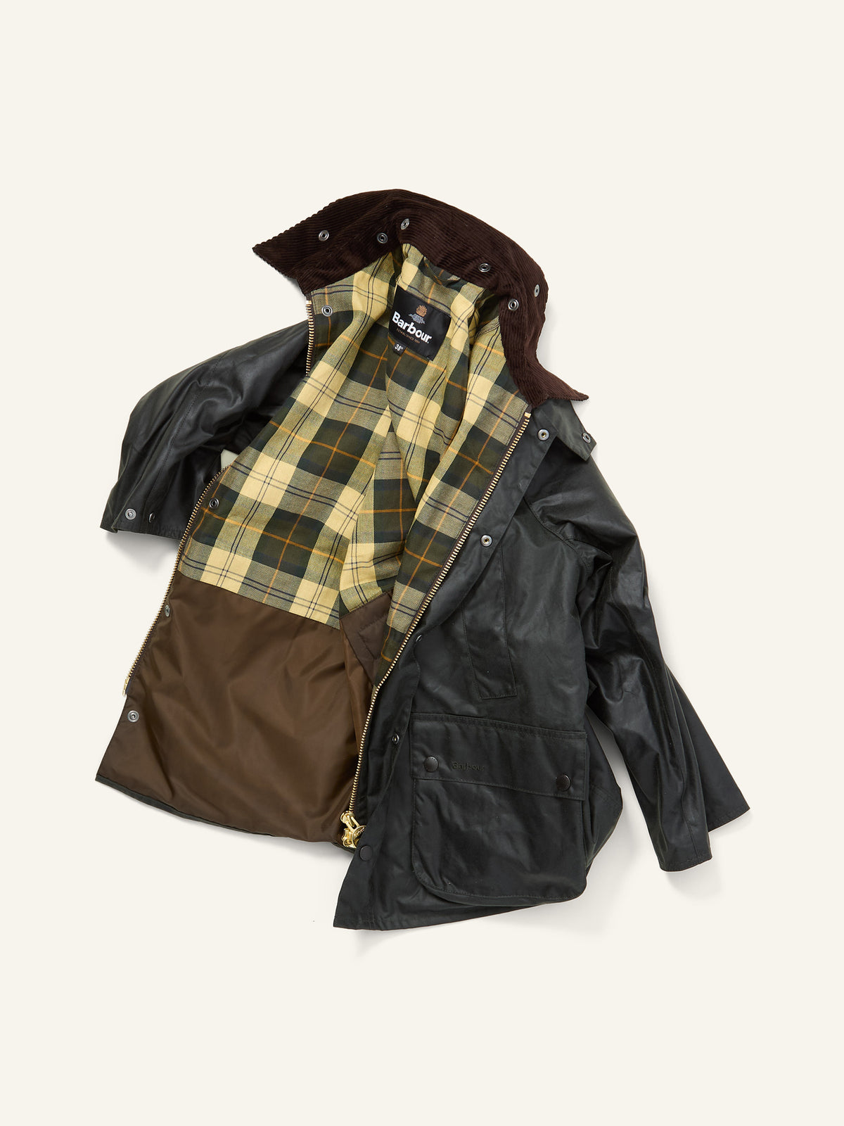 OS Bedale Wax Jacket Sage