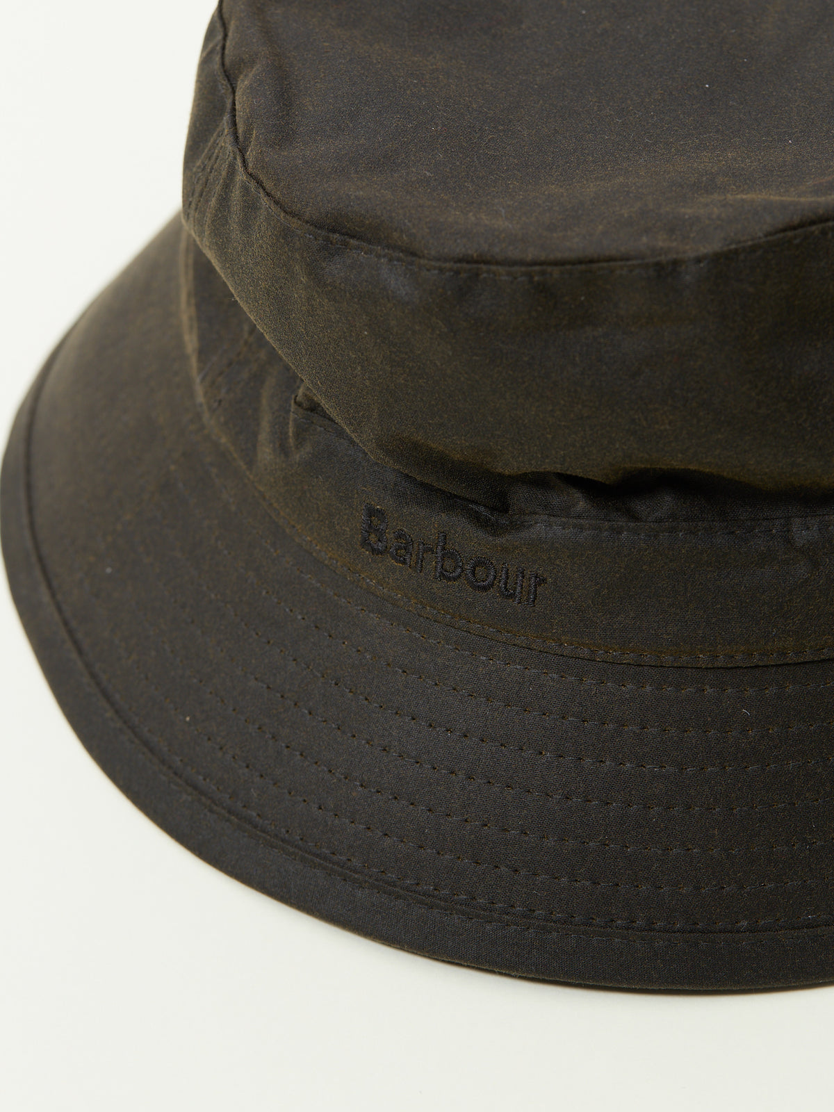 Wax Bucket Hat Olive