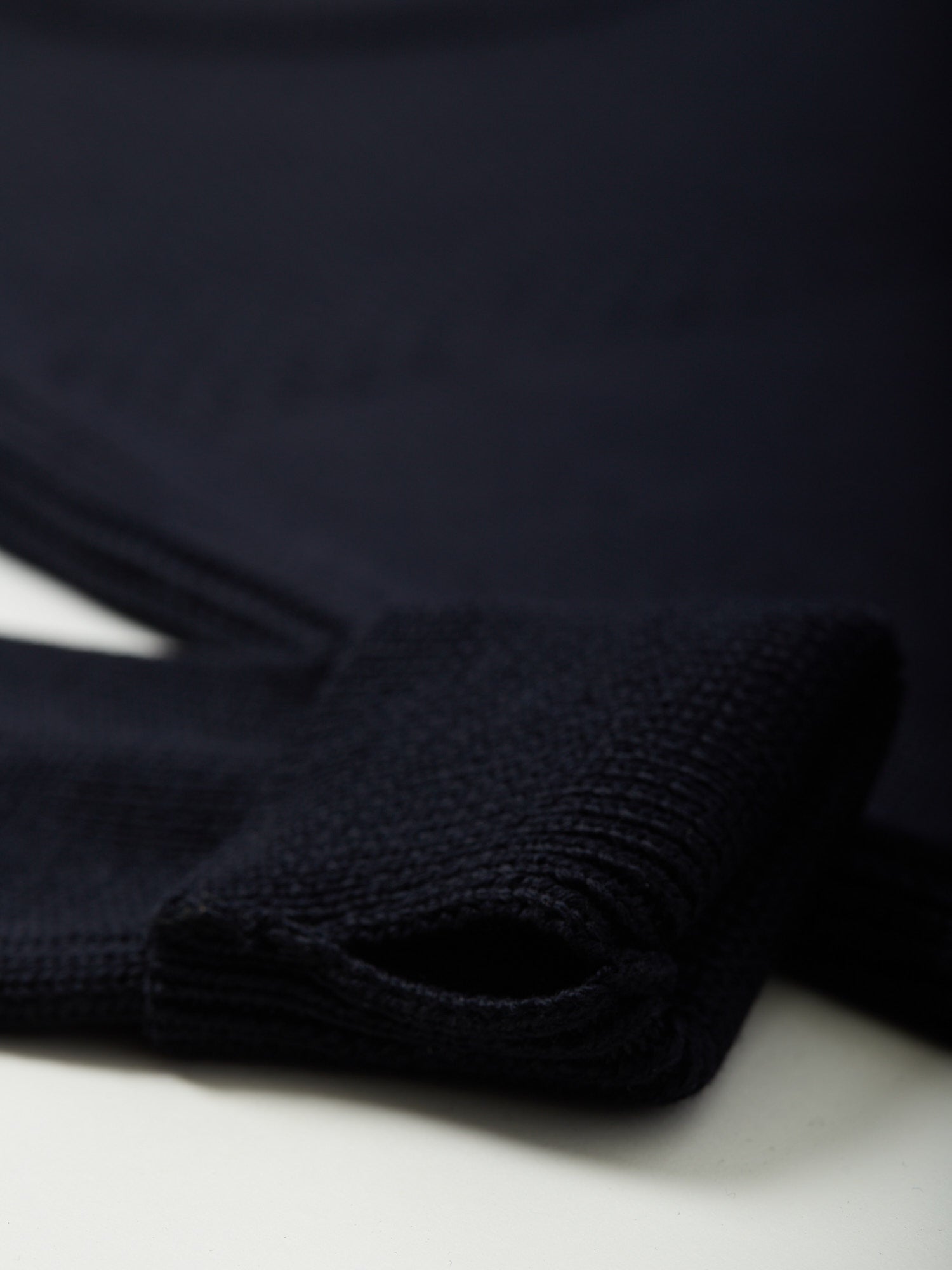 Sternway Merino Heavy Knit Jumper Dark Ink