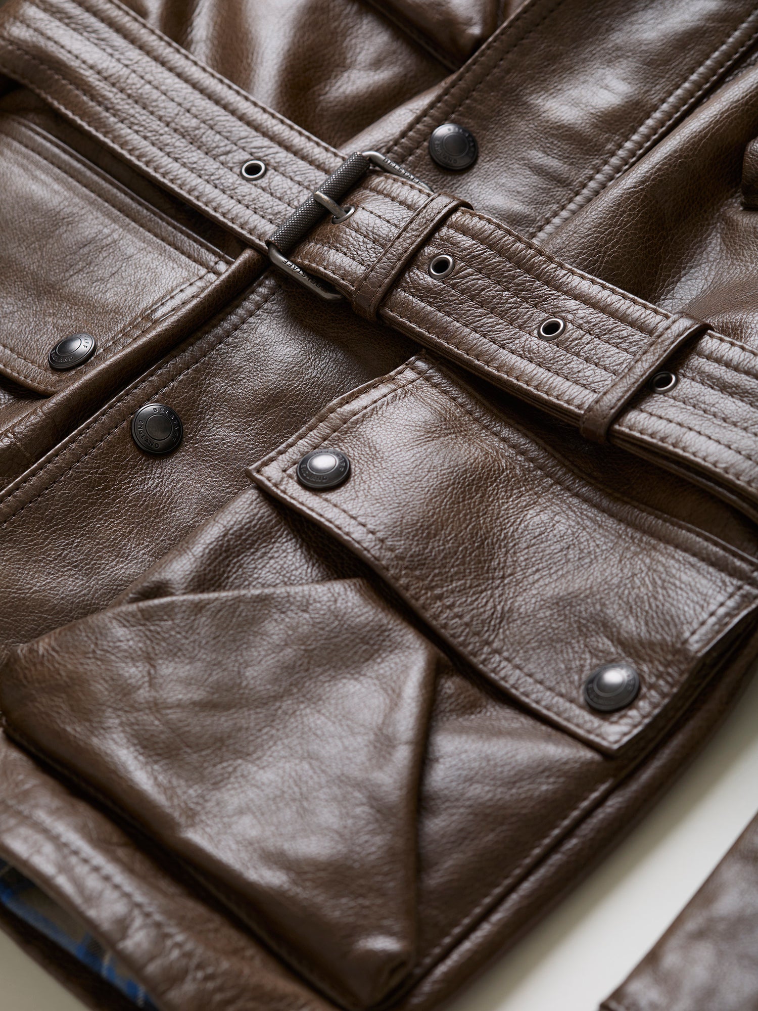 Trialmaster Panther Leather Jacket Antique Bronze