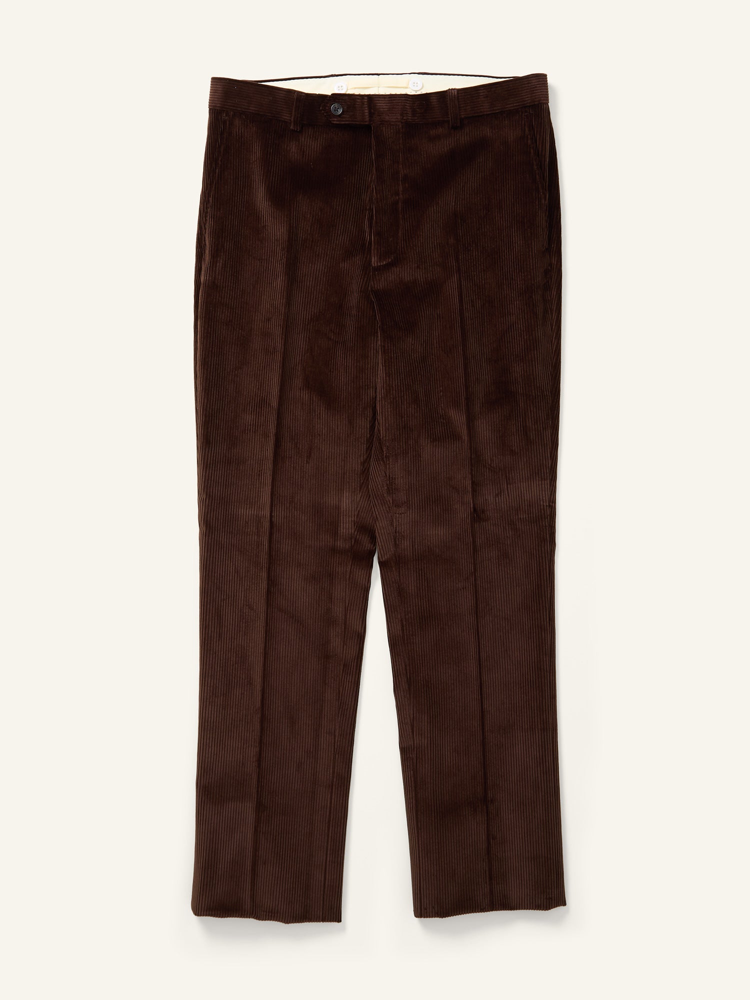 Mautby Corduroy Trousers Dark Brown