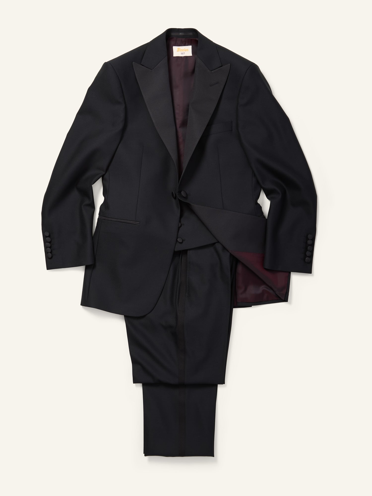 Dinner Jacket and Waistcoat Black