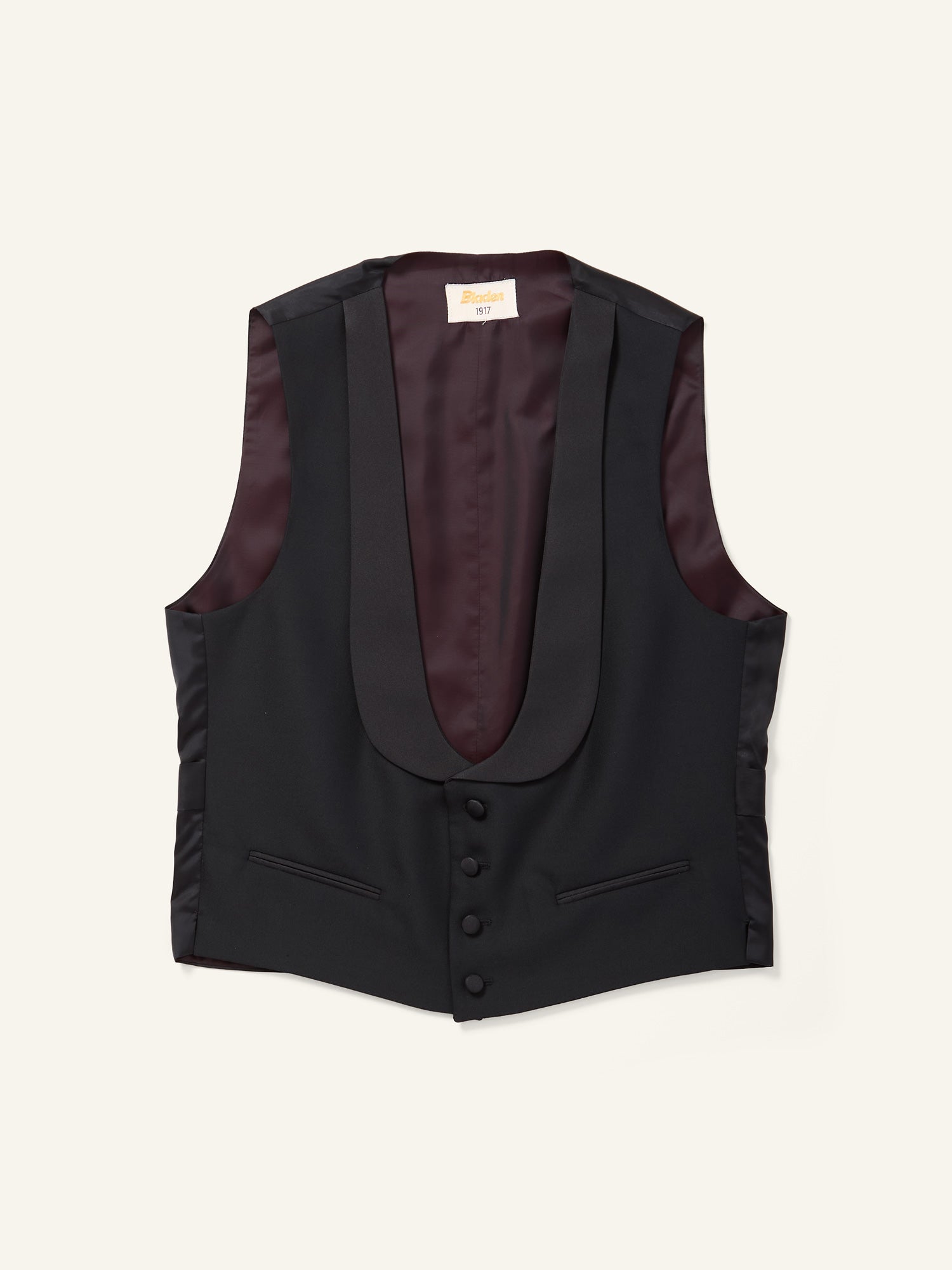 Dinner Jacket and Waistcoat Black