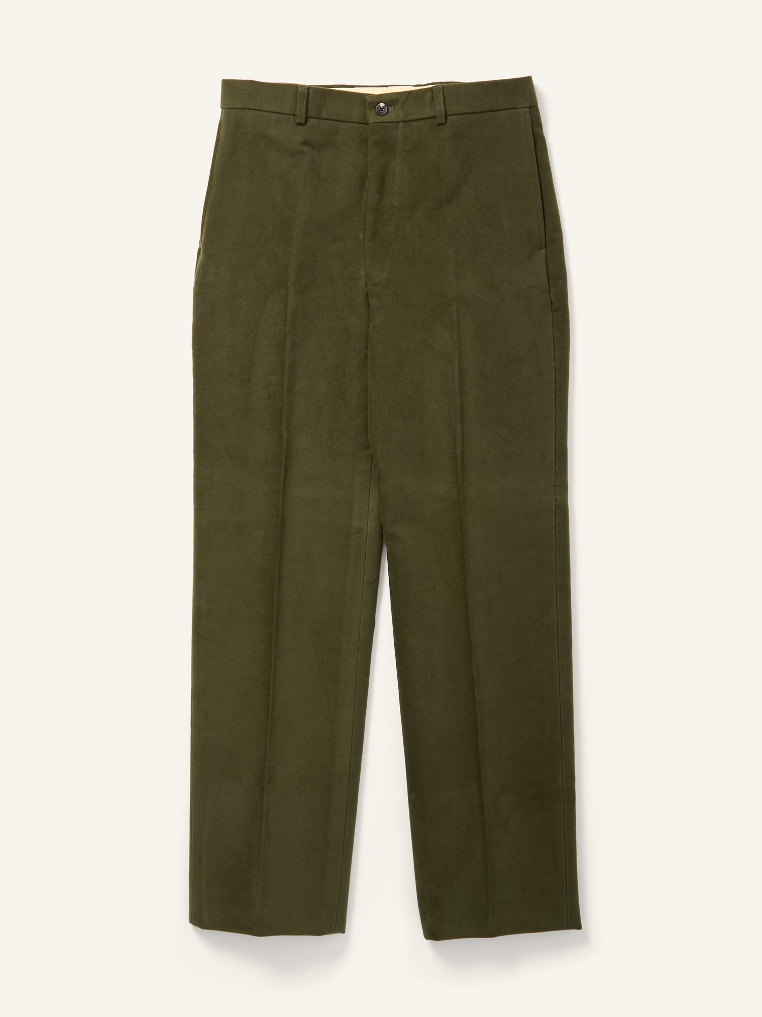Dilham Moleskin Trousers Dark Green