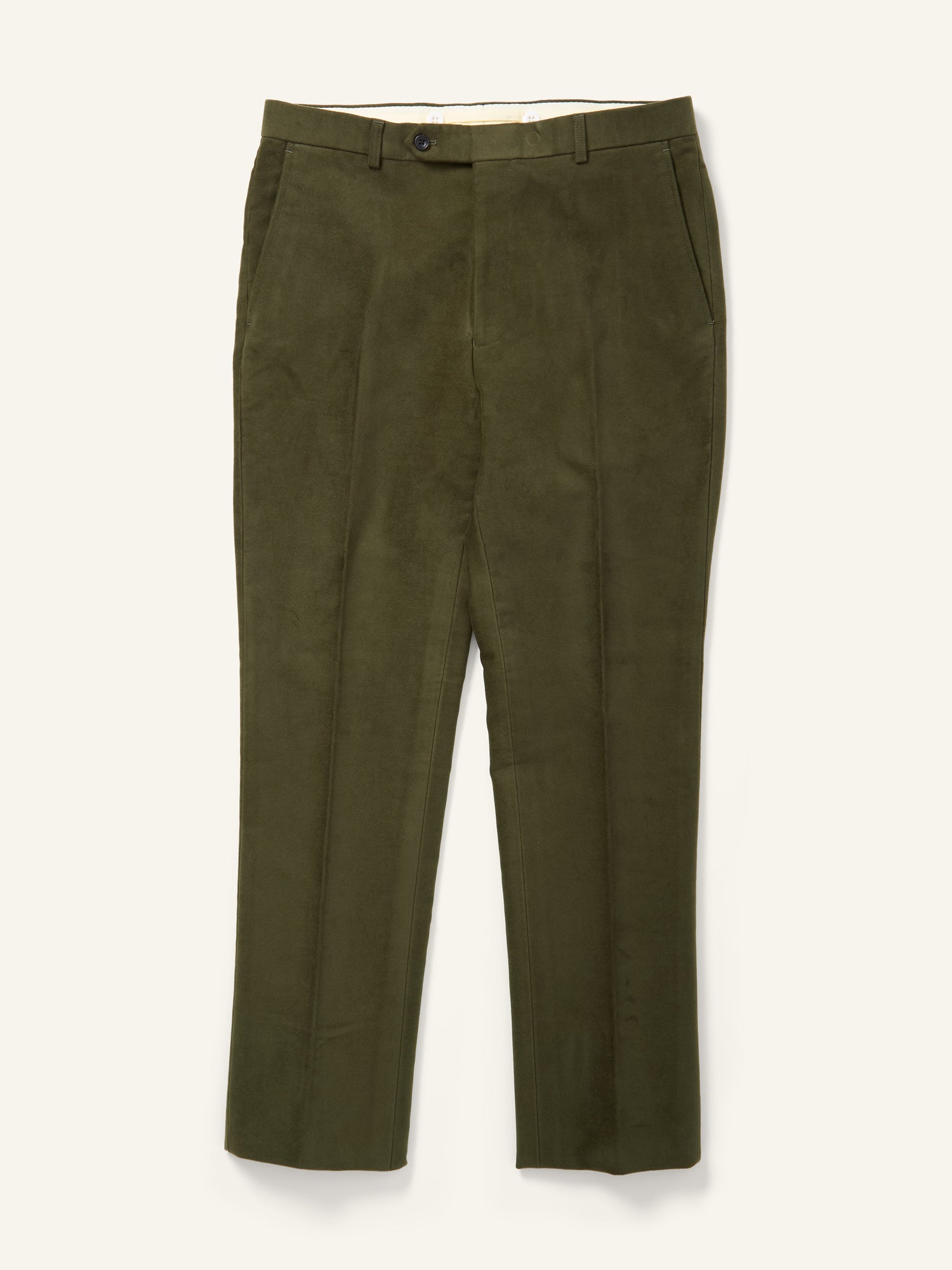 Mautby Moleskin Trousers Dark Green