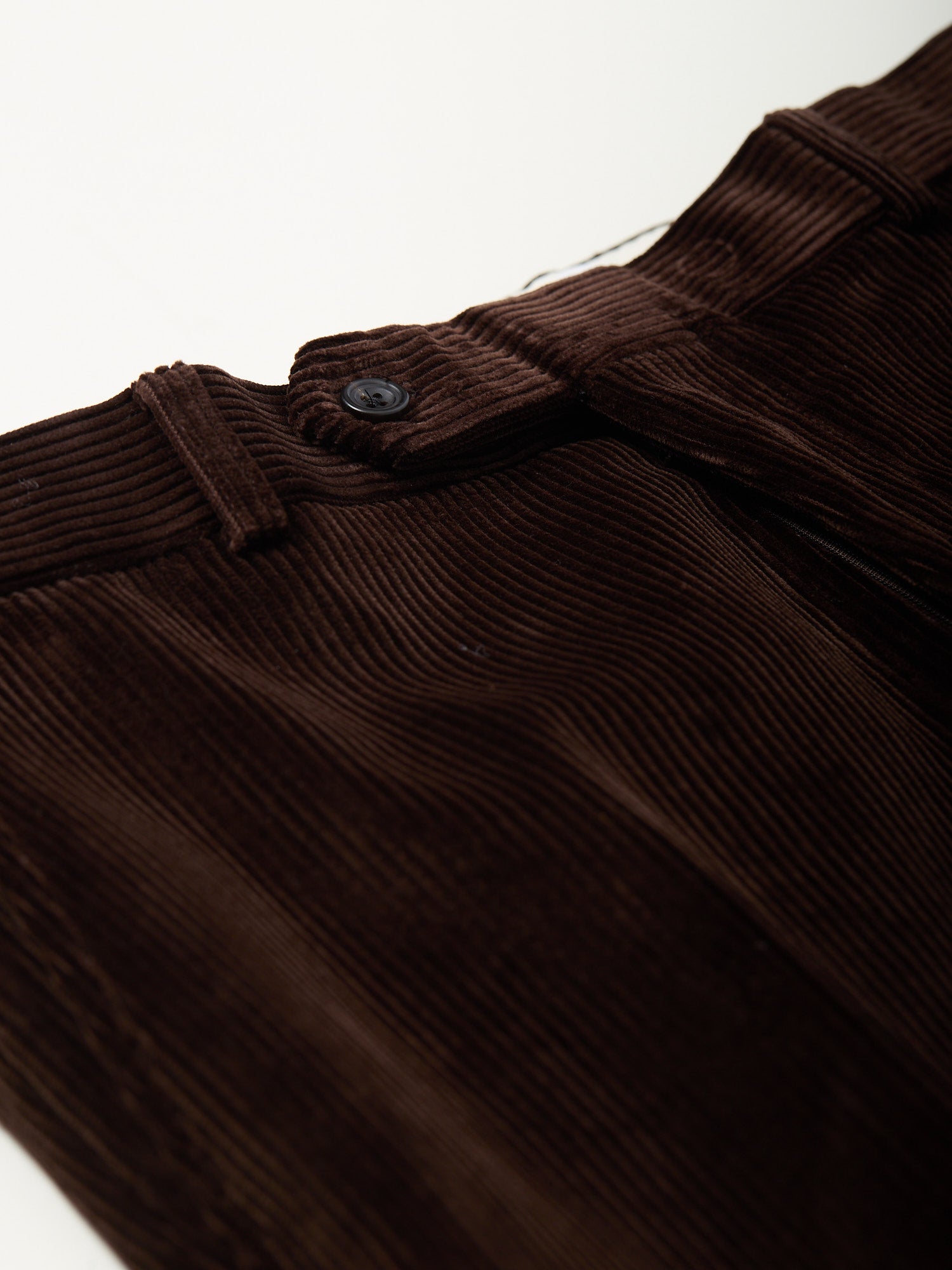 Mautby Corduroy Trousers Dark Brown