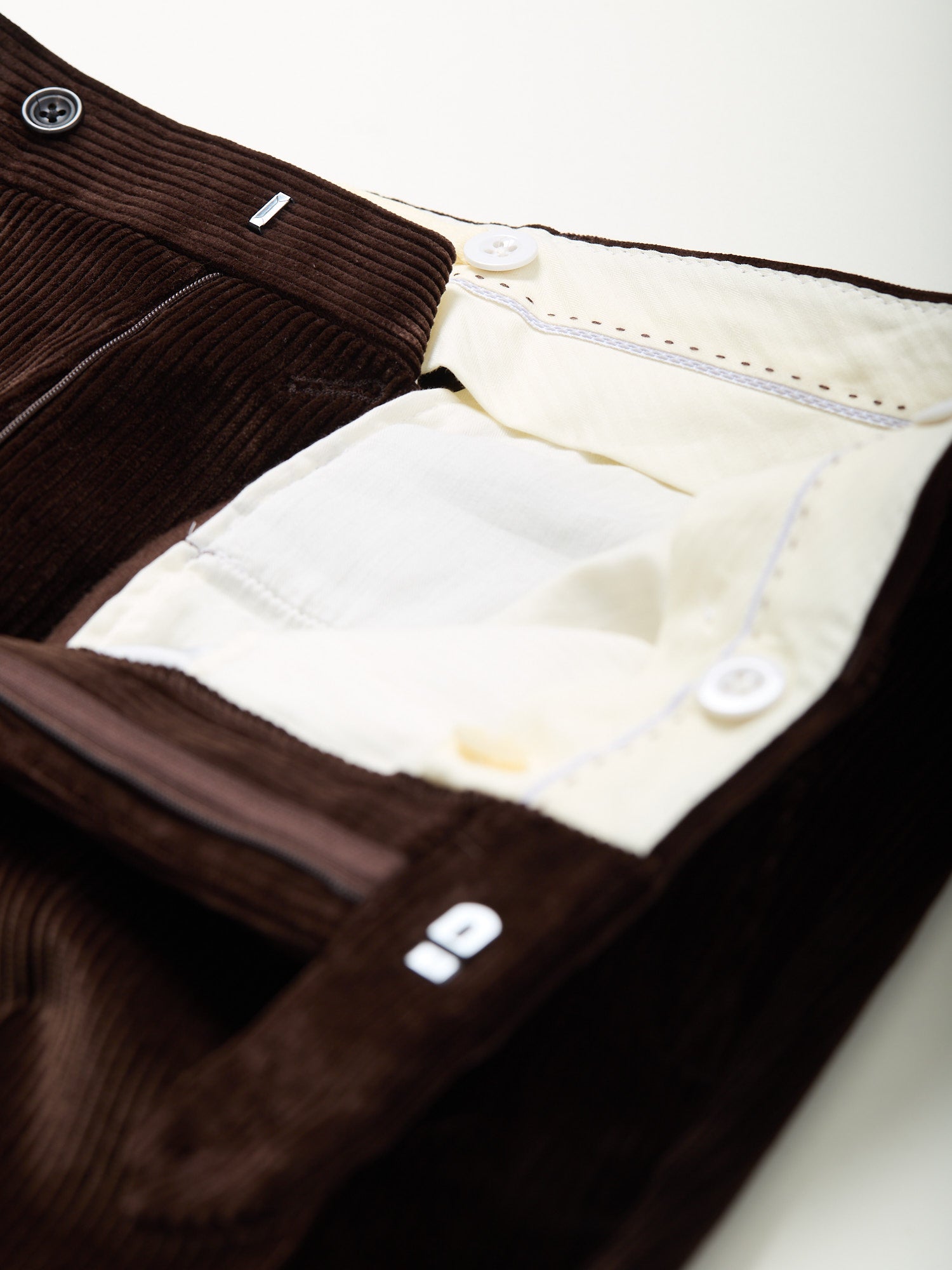 Mautby Corduroy Trousers Dark Brown