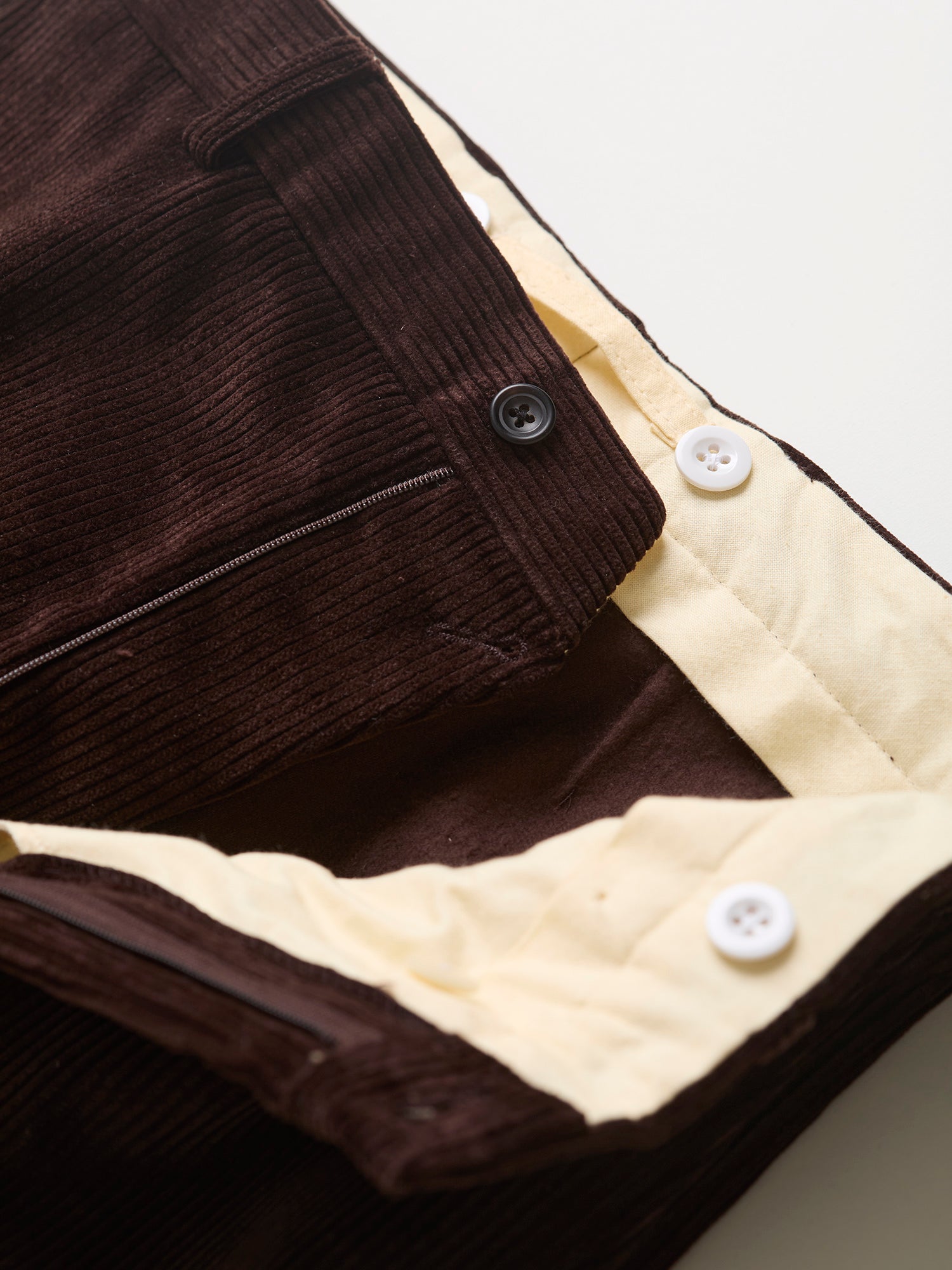 Dilham Corduroy Trousers Dark Brown