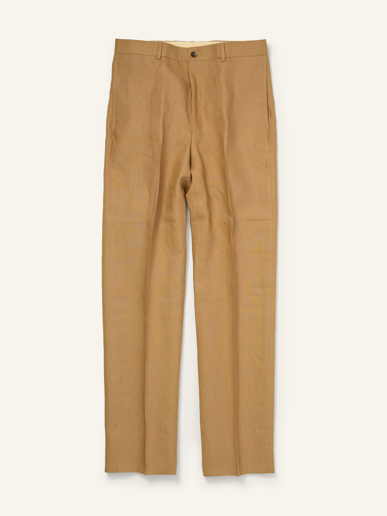 Dilham Tropical Irish Linen Trousers Sahara