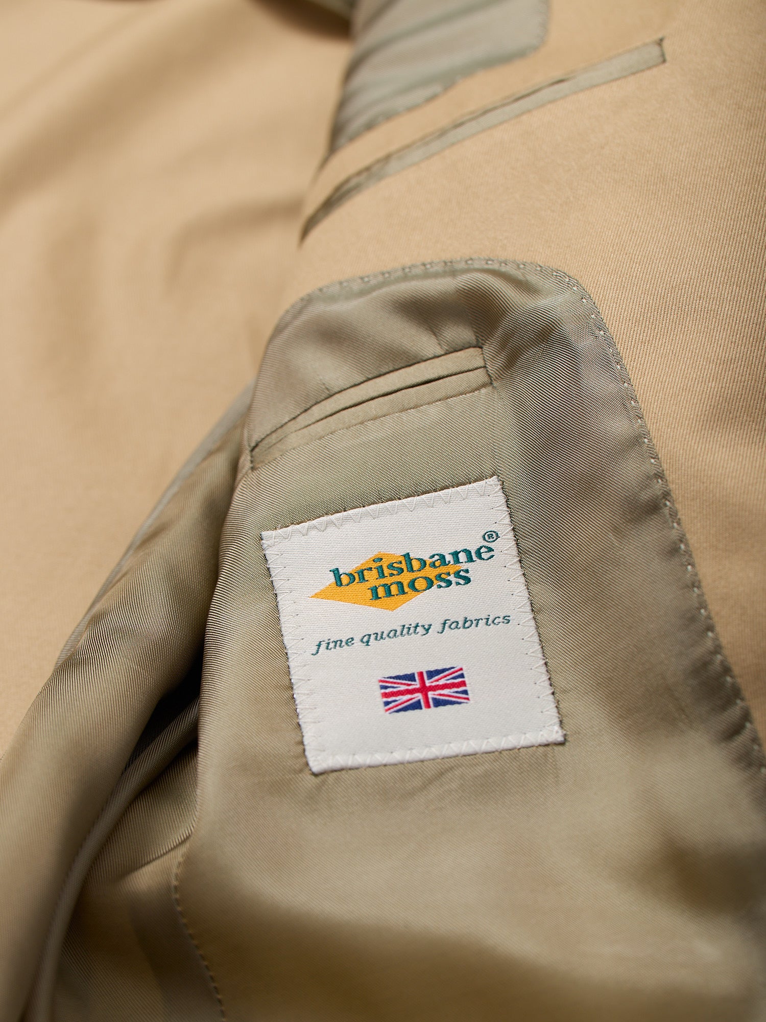 Gunton Cotton Drill Jacket Putty