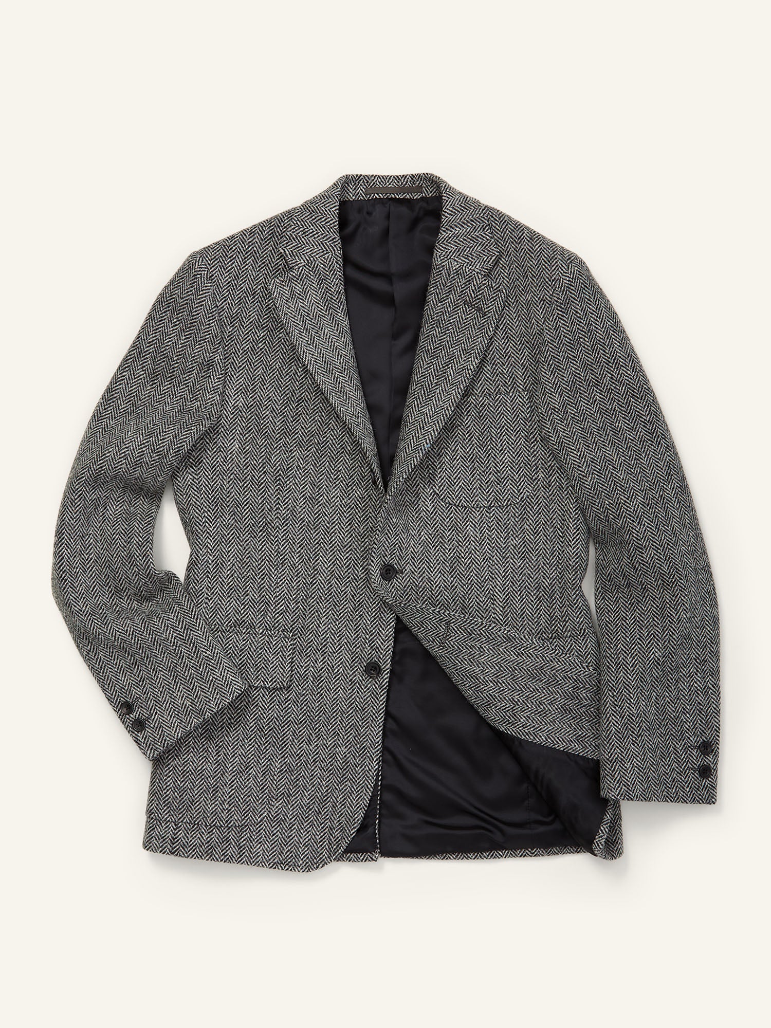 Gunton Ivy Harris Tweed Jacket Grey HB