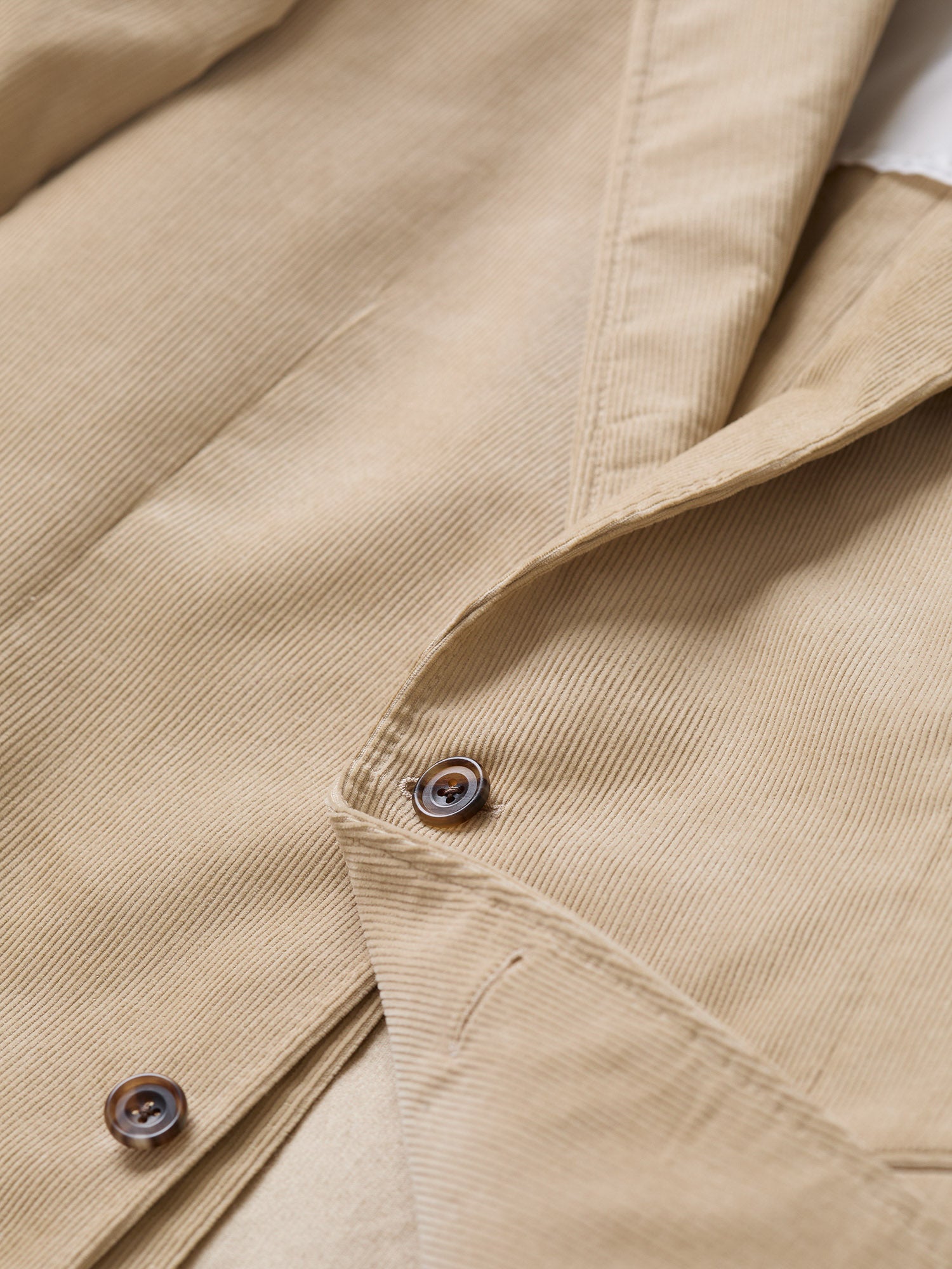 Gunton Needlecord Jacket Stone