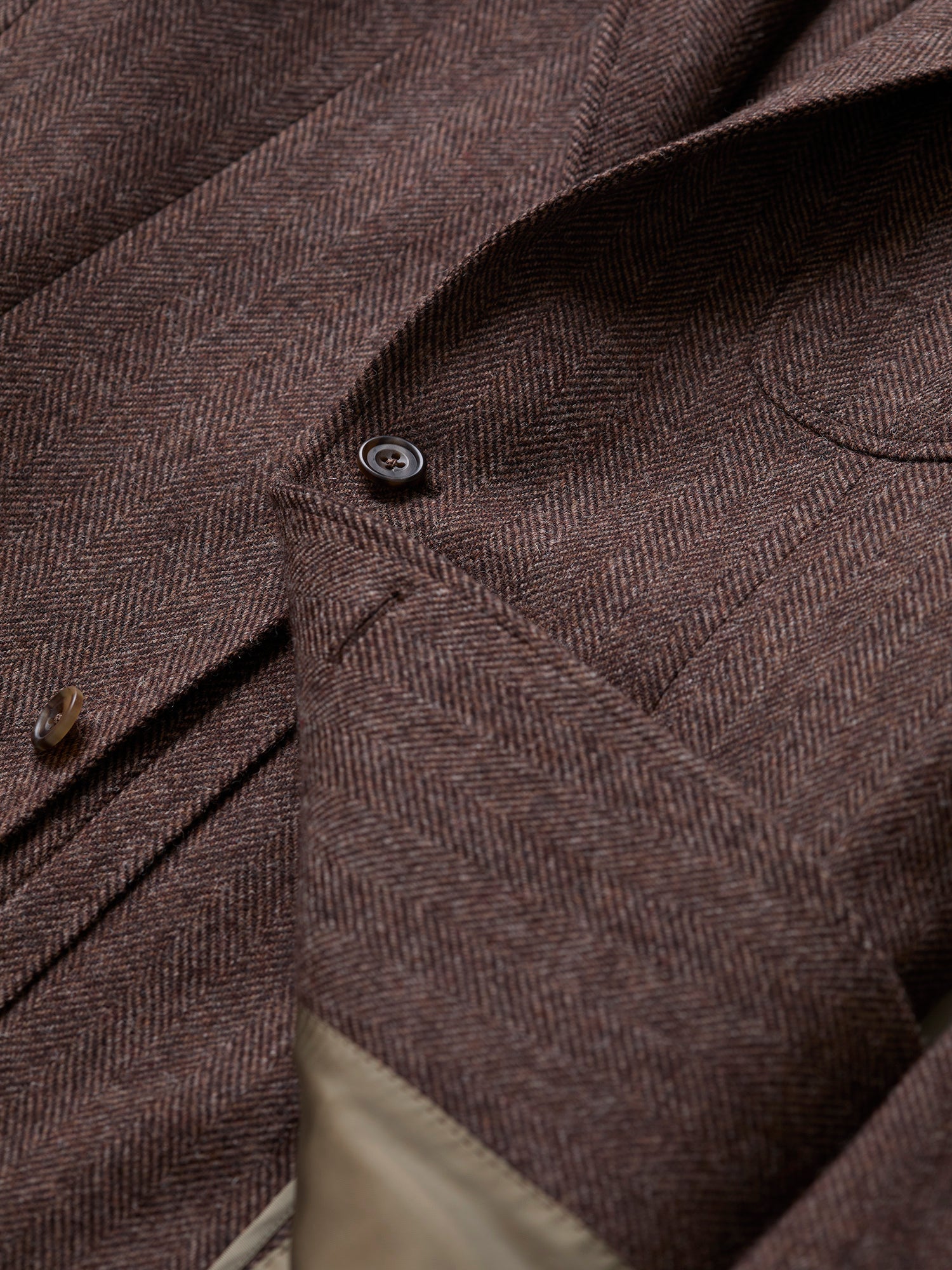 Gunton Shetland HB Tweed Jacket Brown