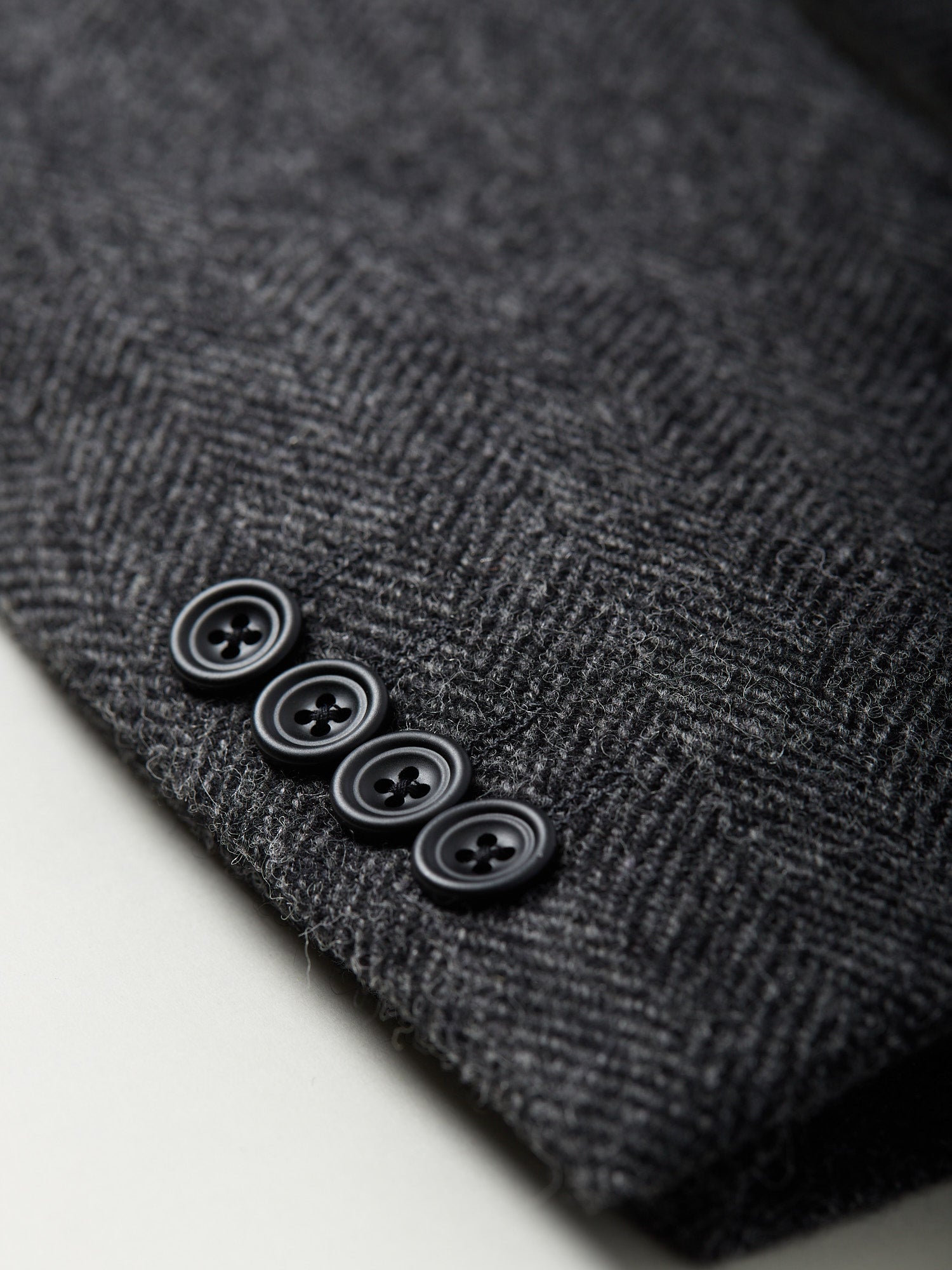 Gunton Shetland HB Tweed Jacket Grey