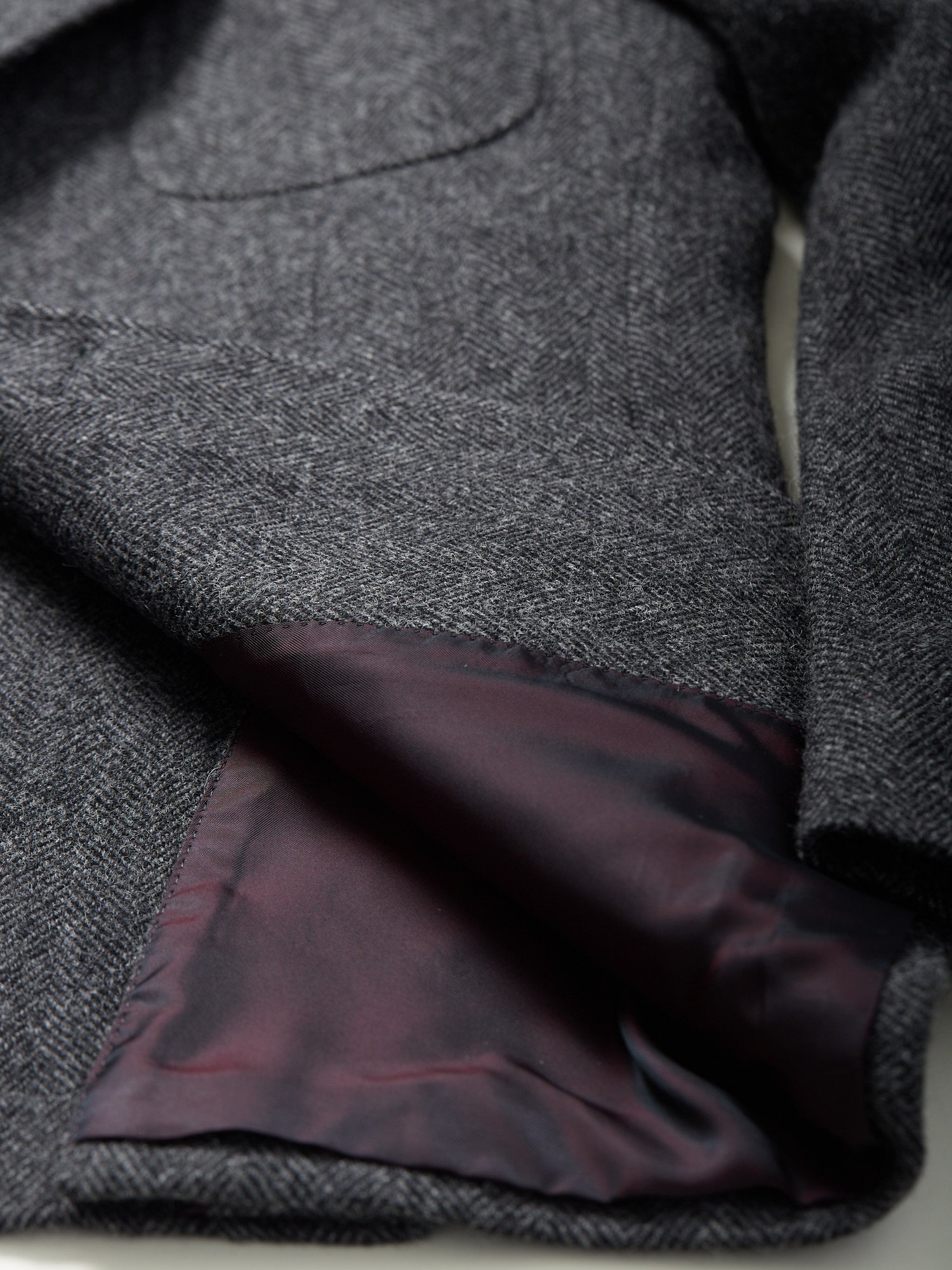 Gunton Shetland HB Tweed Jacket Grey