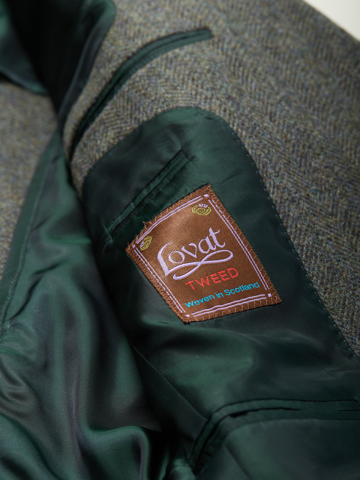 Gunton Shetland HB Jacket Lovat Green