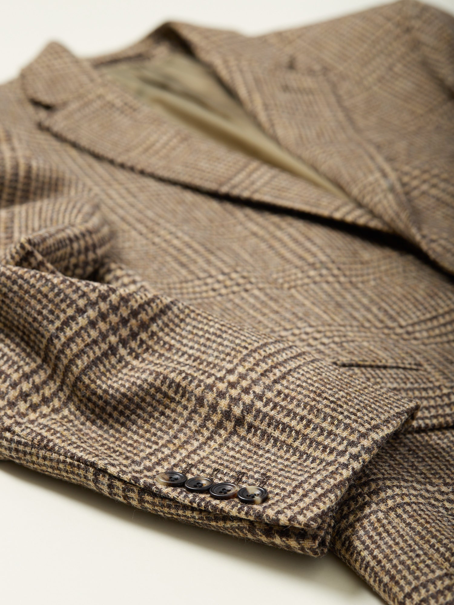 Gunton Undyed Tweed Jacket Glencheck