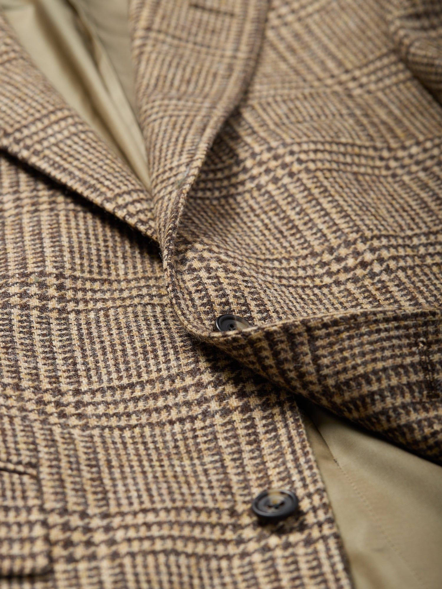 Gunton Undyed Tweed Jacket Glencheck