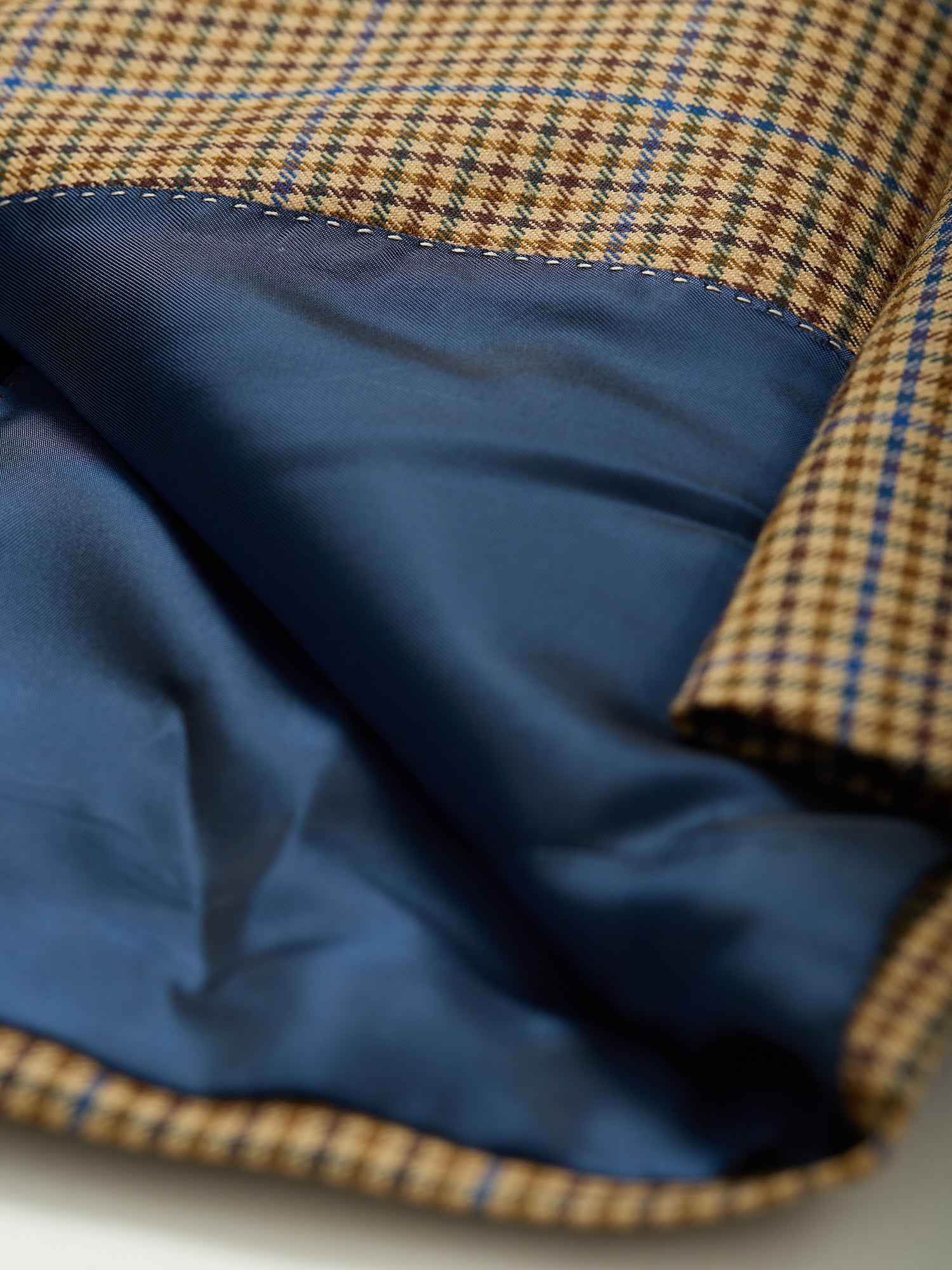 Gunton Worsted Tweed Jacket Beige Gunclub