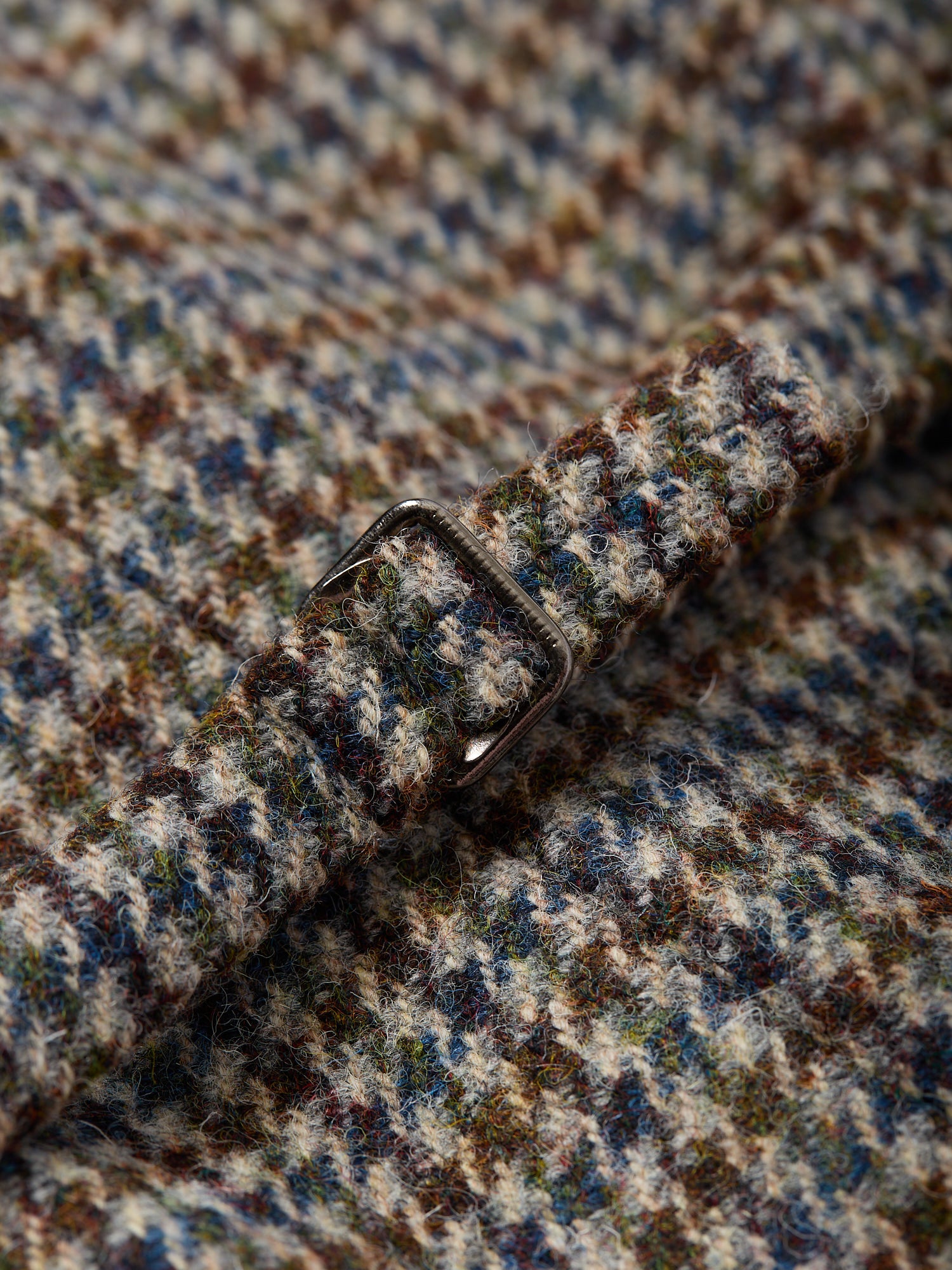 Buckenham Harris Tweed Waistcoat Grey Gunclub