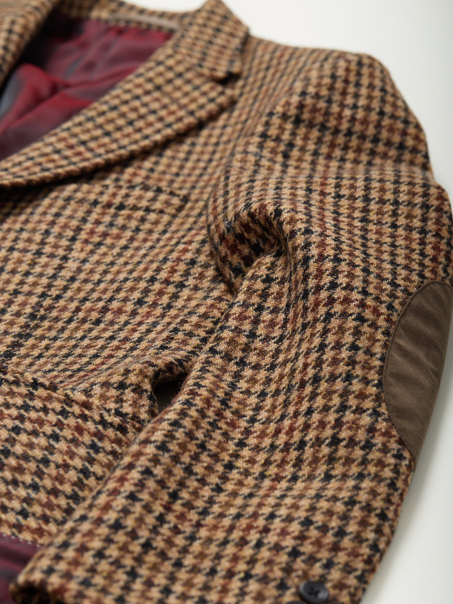 Gunton Harris Tweed Jacket Brown Gunclub