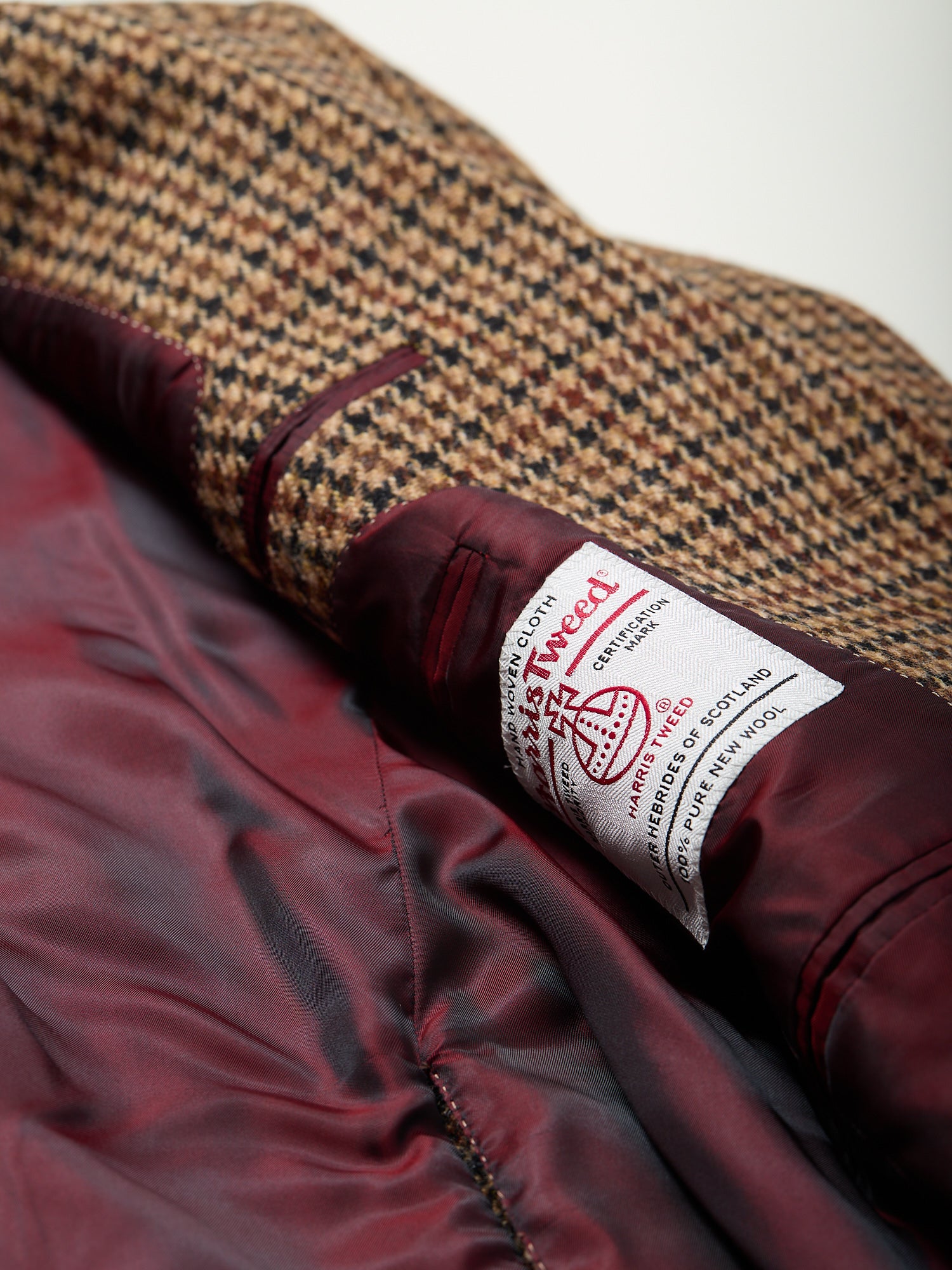 Gunton Harris Tweed Jacket Brown Gunclub