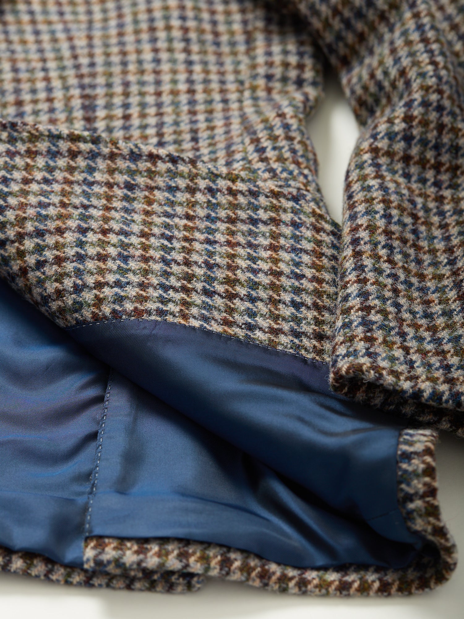 Gunton Harris Tweed Jacket Grey Gunclub