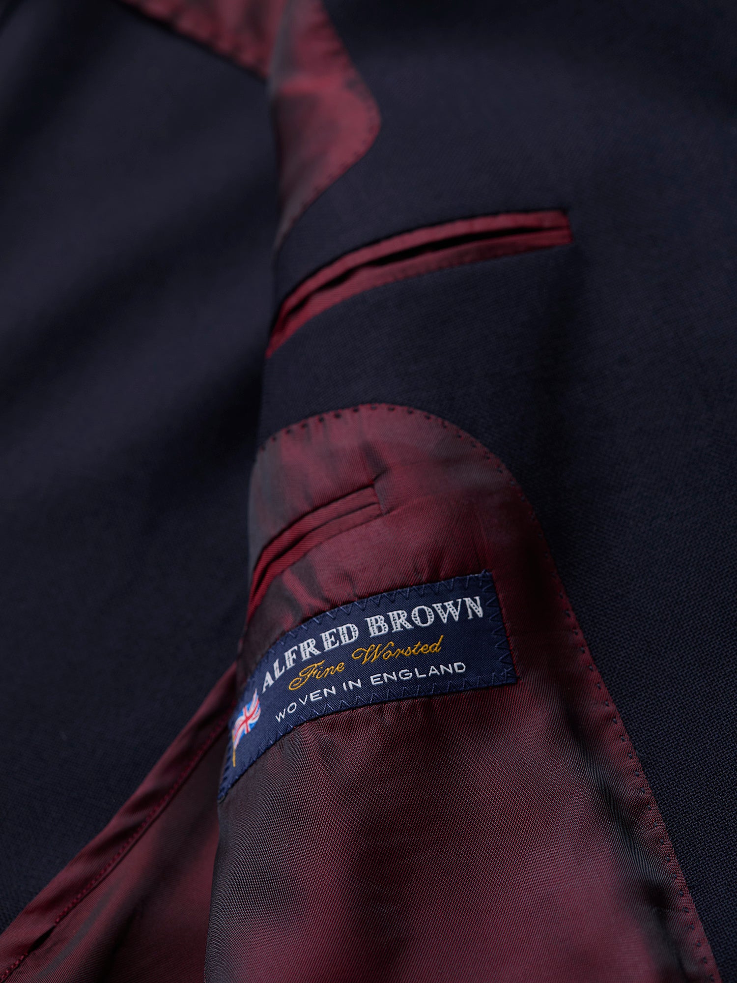 Gunton Hopsack Club Blazer Navy