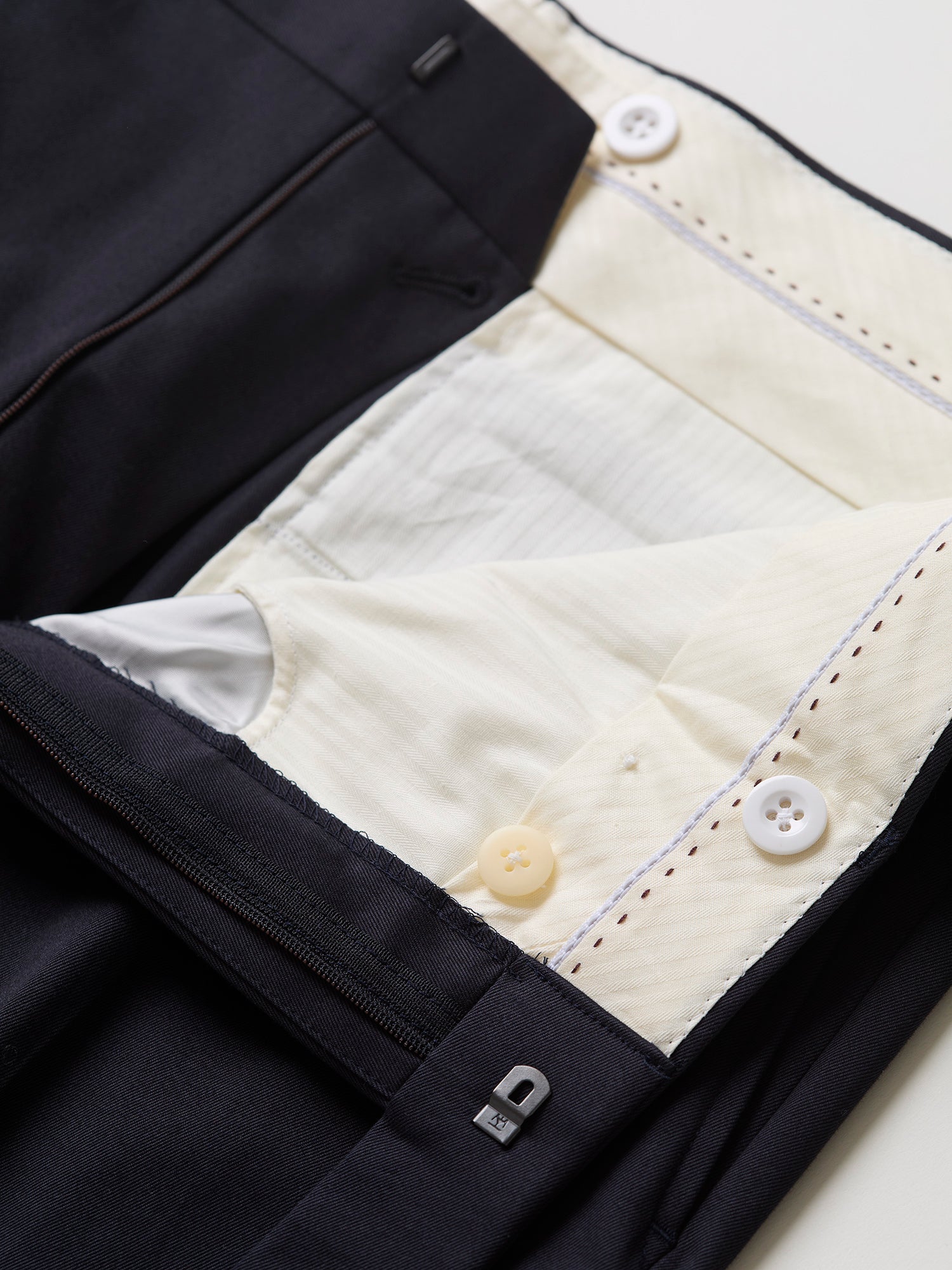 Mautby Cotton Drill Trousers Navy