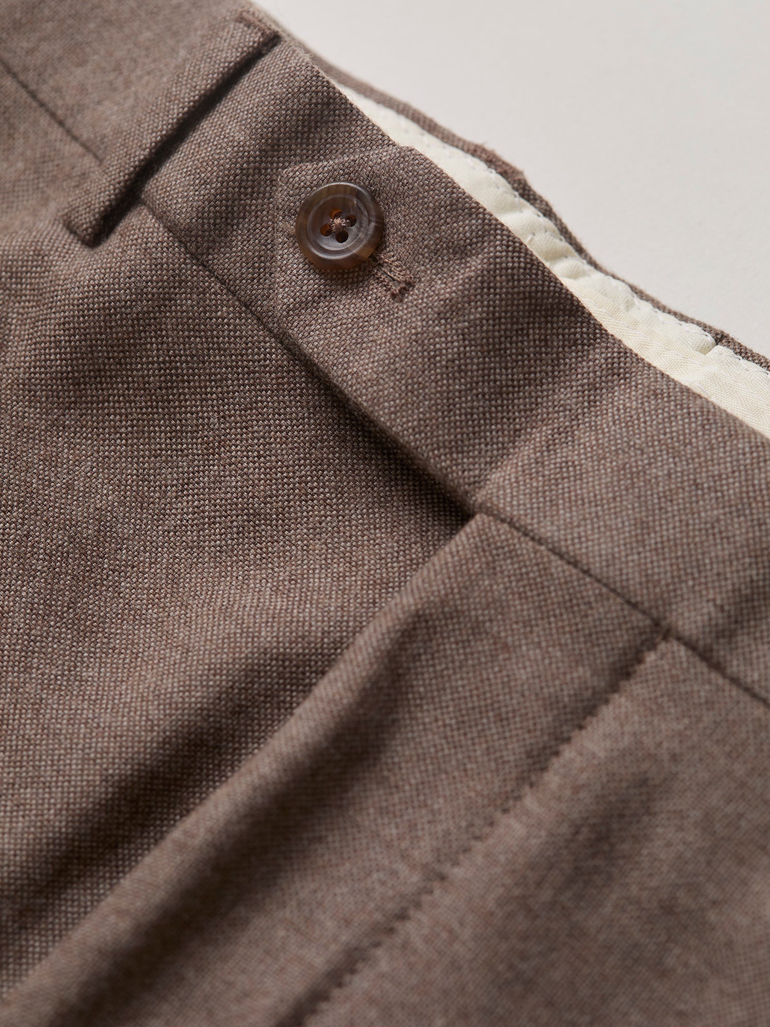 Mautby Donegal Trousers Beige