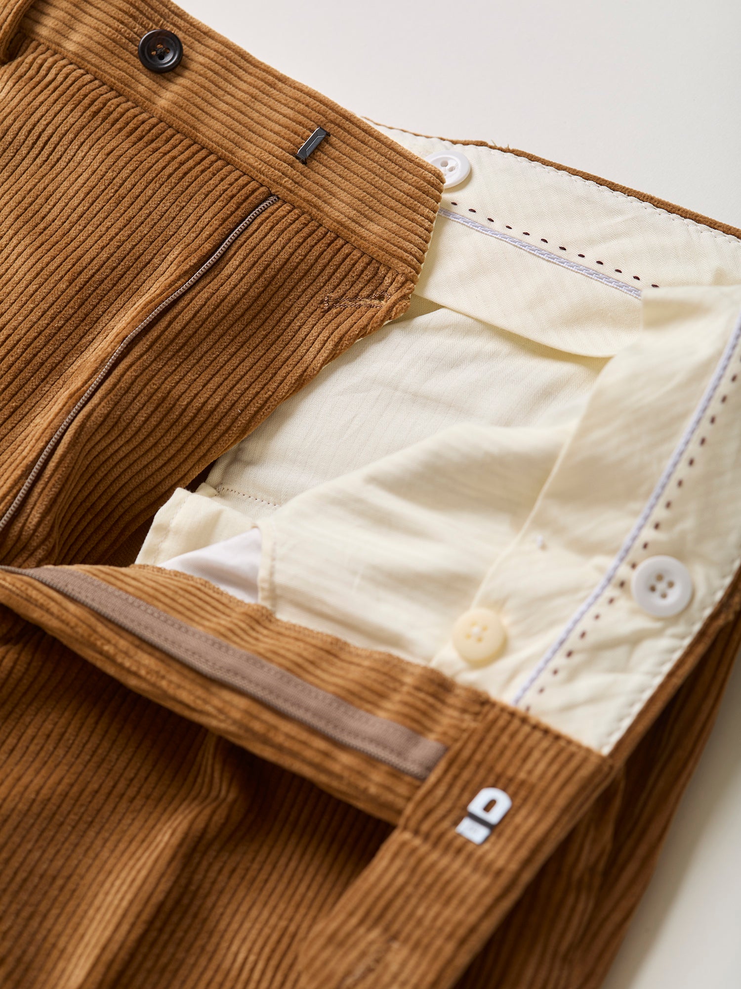 Mautby Corduroy Trousers Fawn