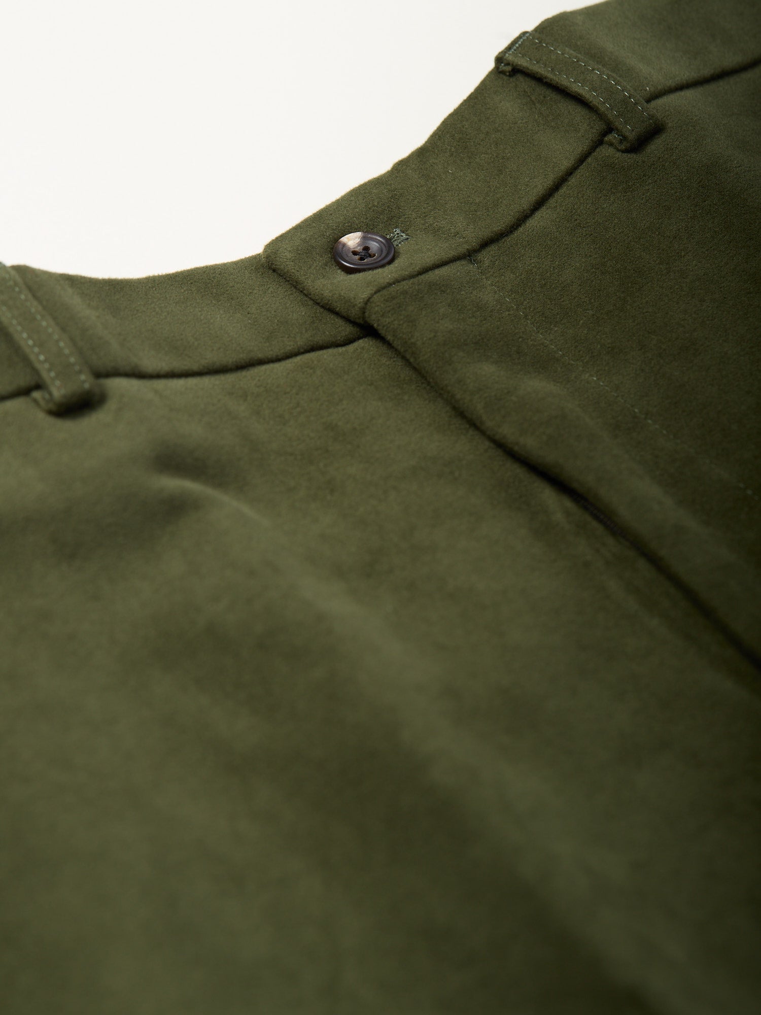 Dilham Moleskin Trousers Dark Green