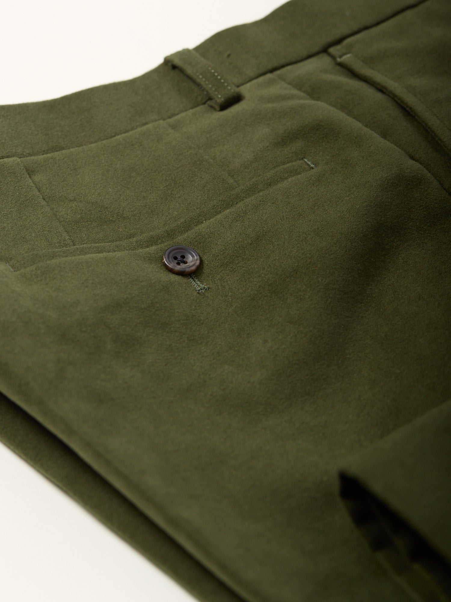 Mautby Moleskin Trousers Dark Green