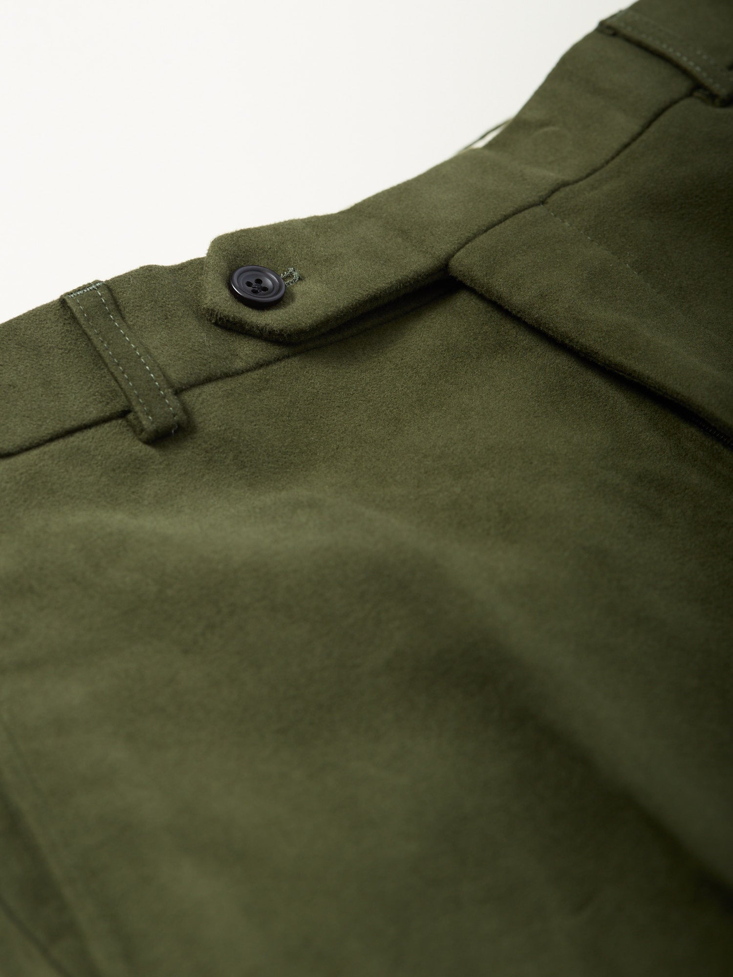 Mautby Moleskin Trousers Dark Green