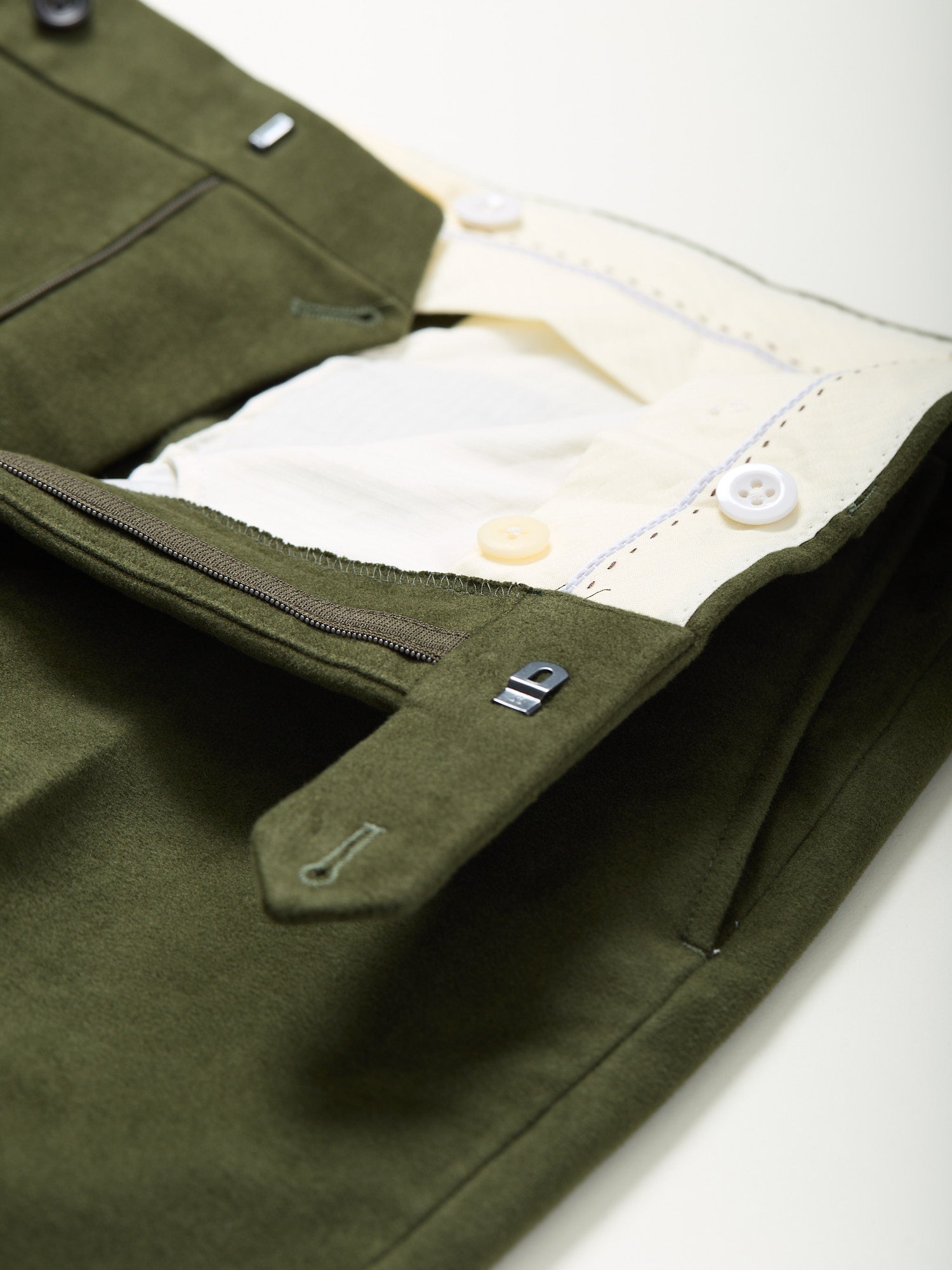 Mautby Moleskin Trousers Dark Green
