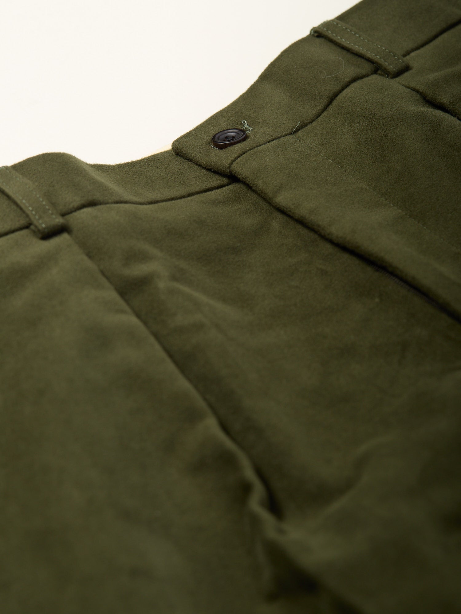 Dilham Moleskin Plus Fours Trousers Dark Green