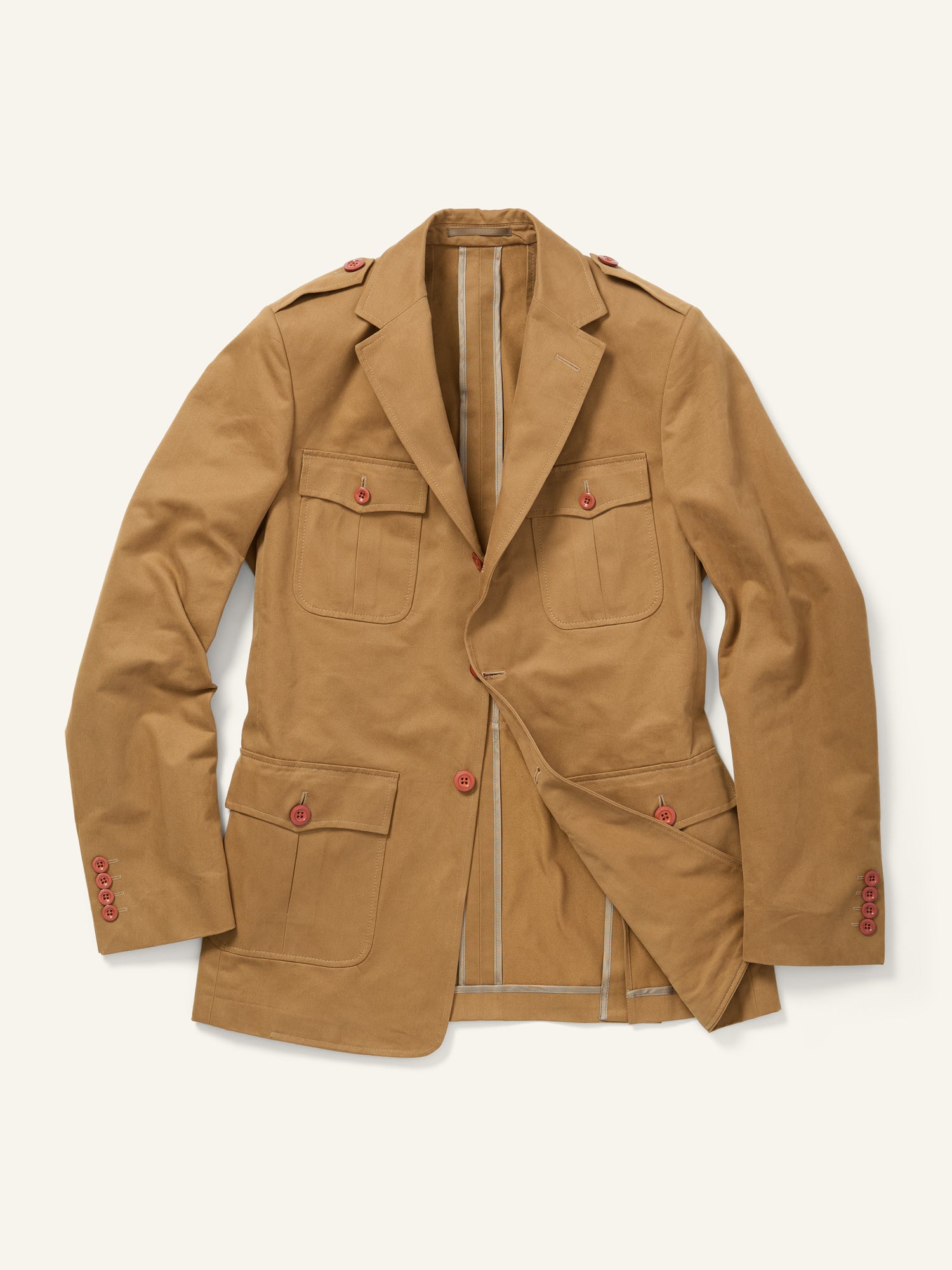 Safari Jacket Khaki Drill