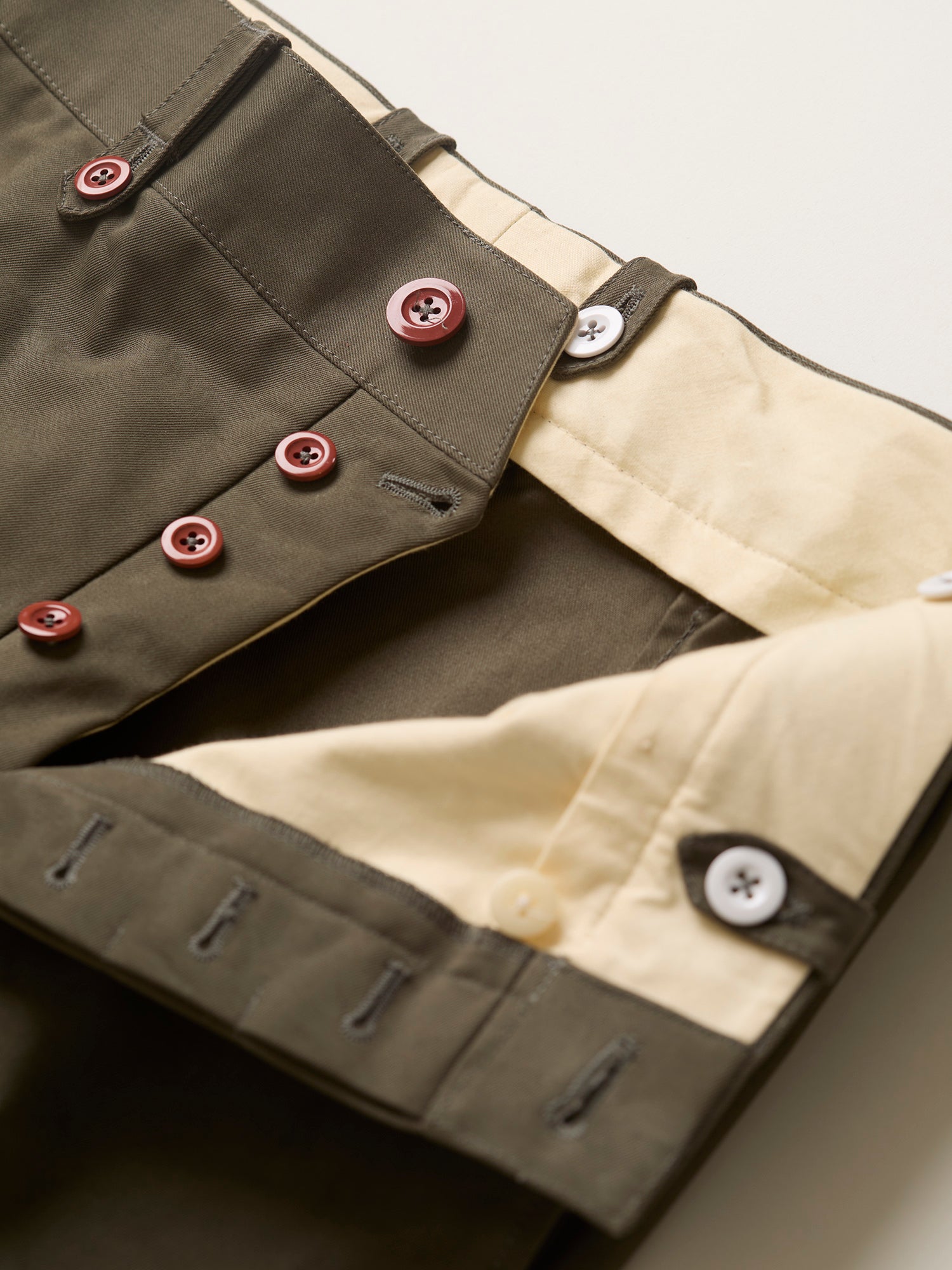 Sandhurst Officer's Trousers Jungle Green Drill