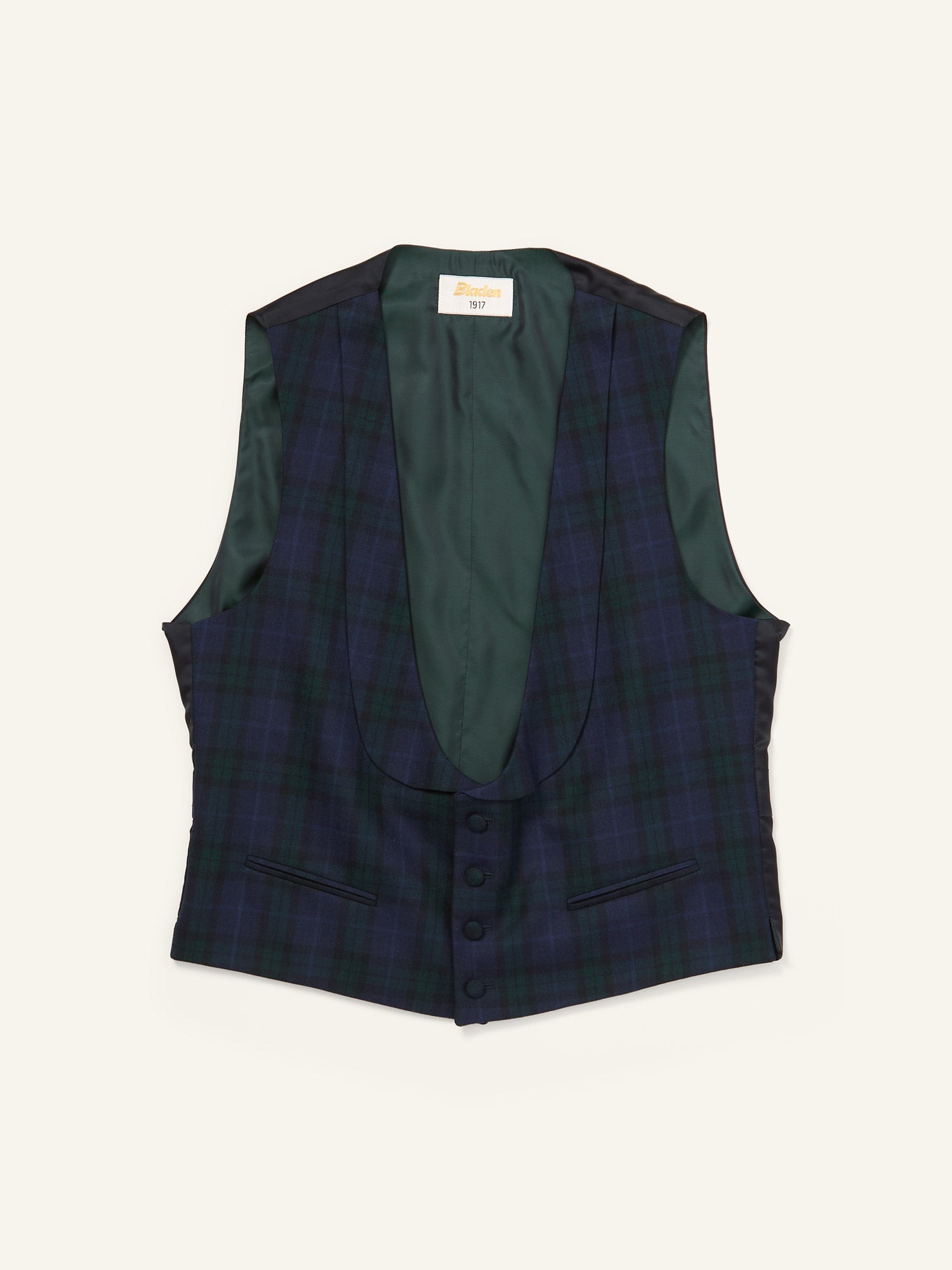 U-wing Dinner Waistcoat Black Watch