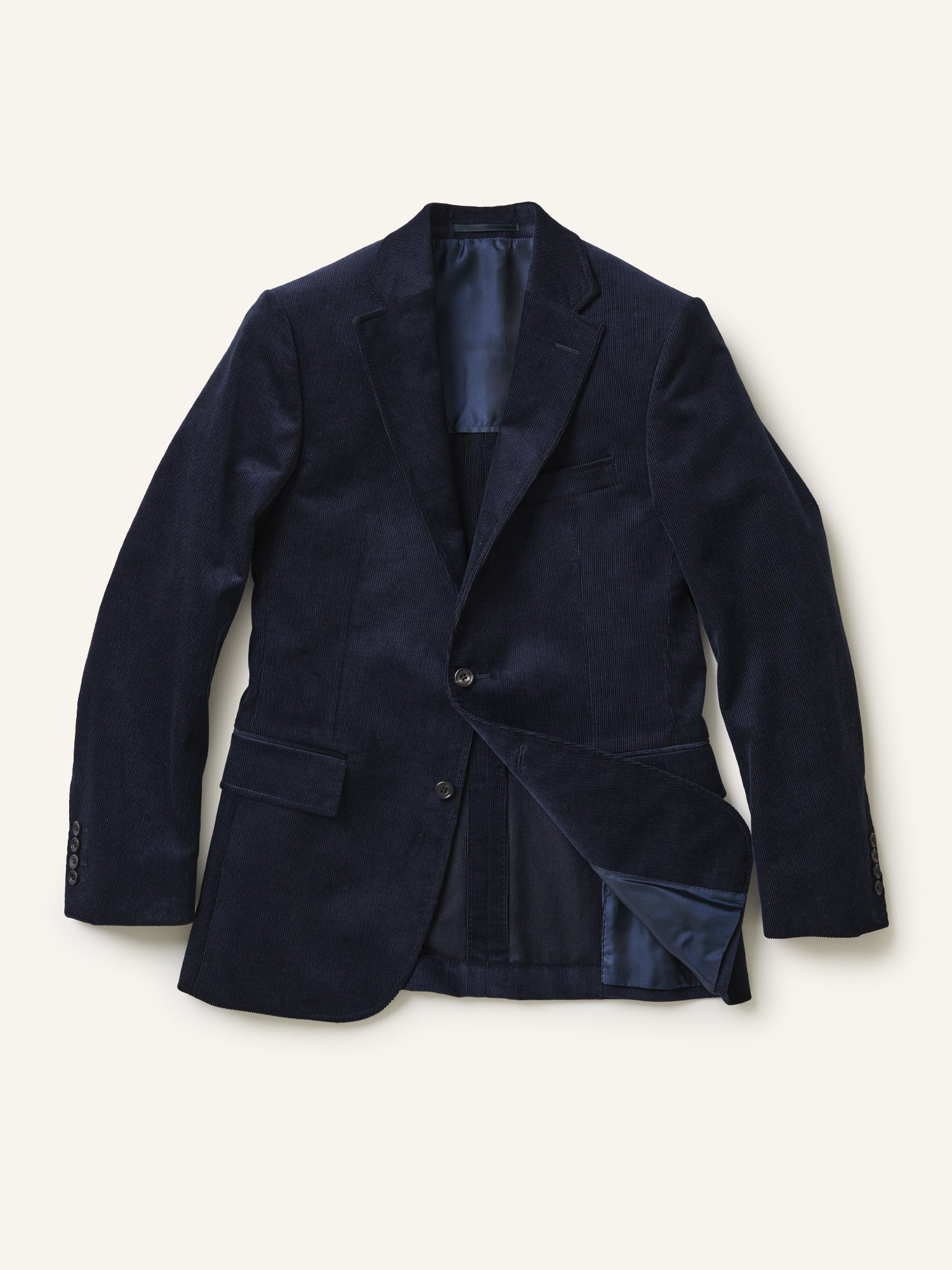 Gunton Needlecord Jacket Dk Navy