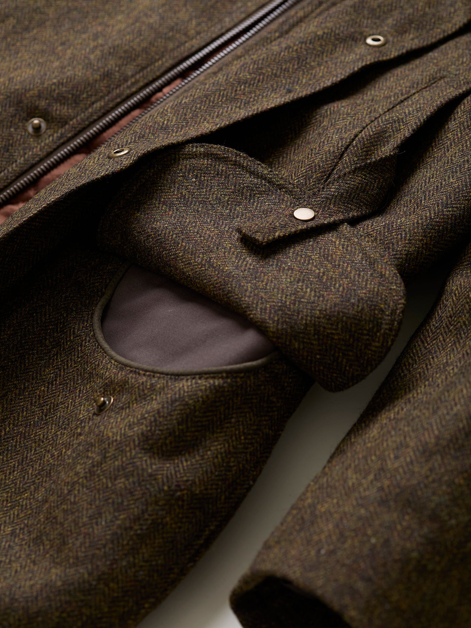 Chepstow Rustic HB Tweed Shooting Coat