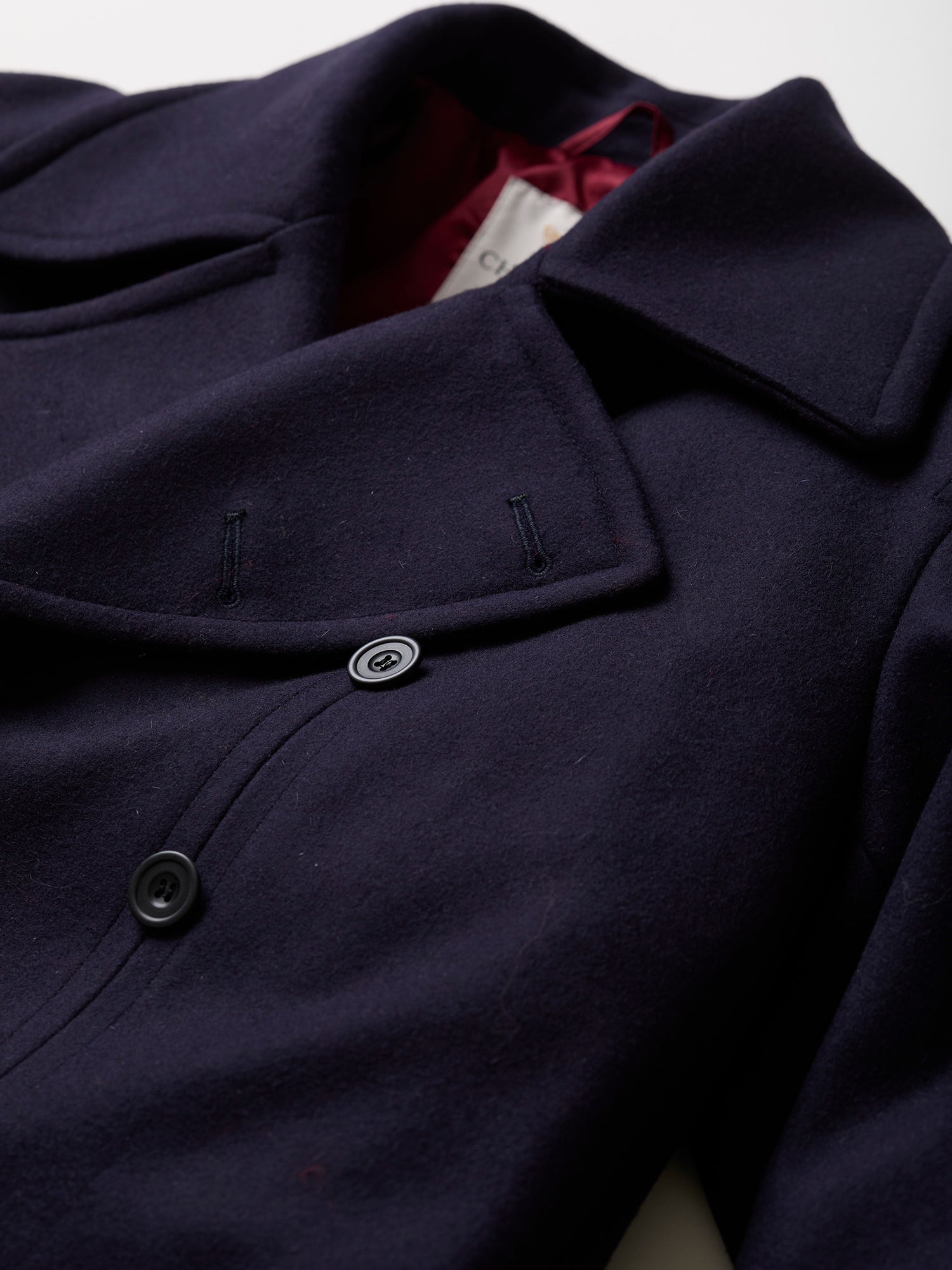 Churchill Navy Greatcoat